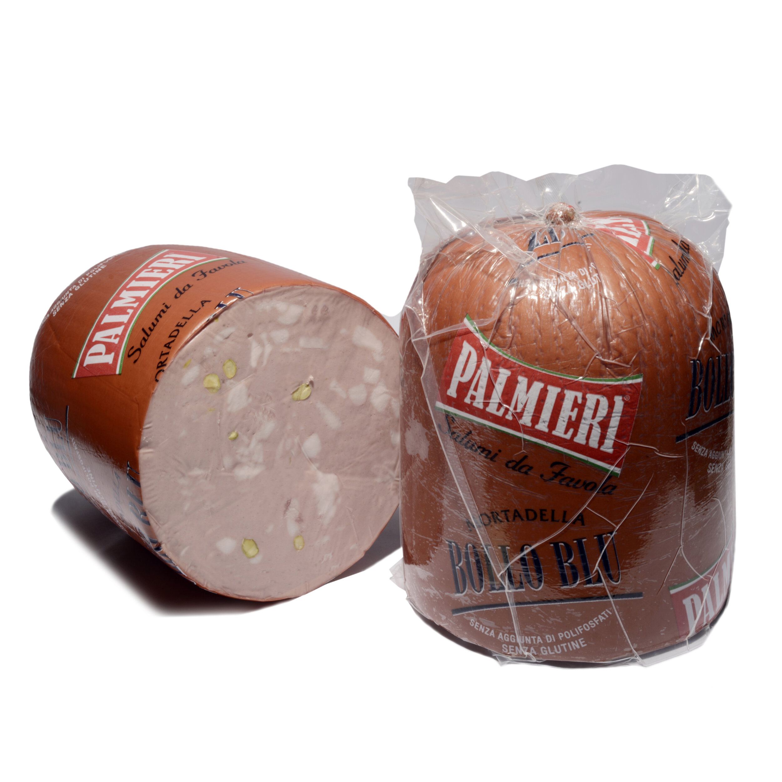 MORTADELLA BOLLO BLU C/S PISTACCHIO - PALMIERI