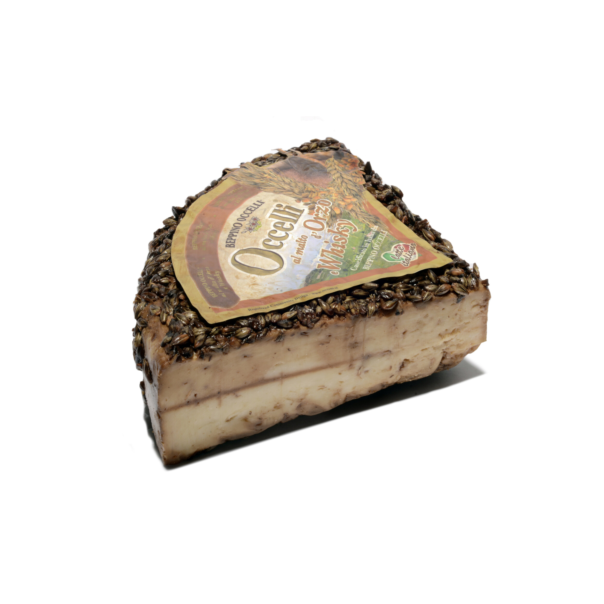 OCCELLI CHEESE WITH BARLEY MALT &amp; WHISKY