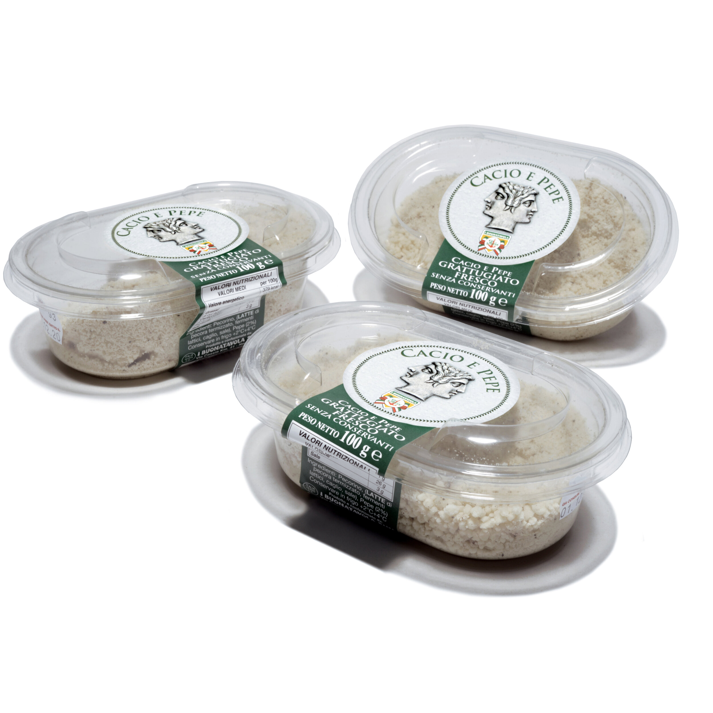 GRATED CACIO &amp; PEPE