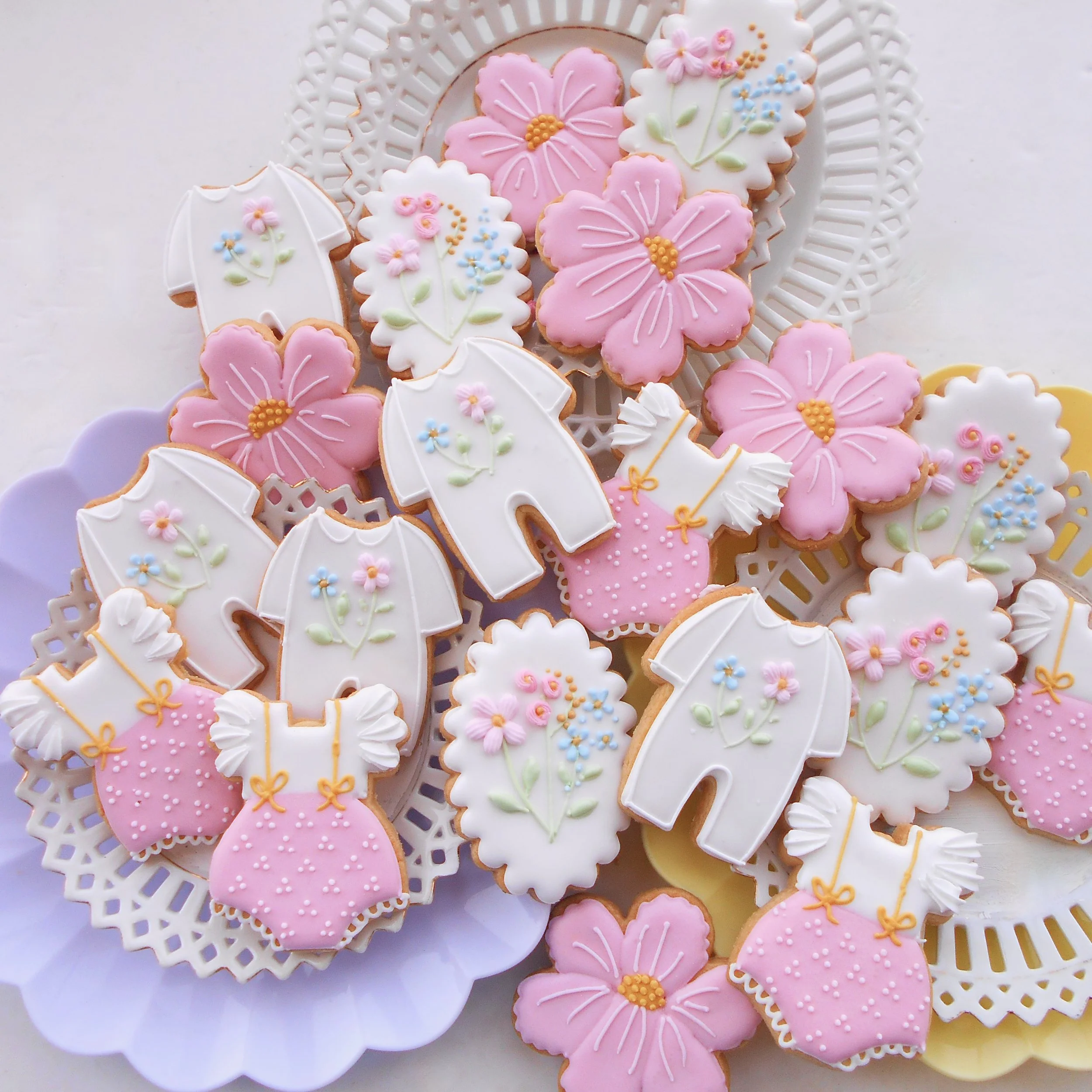 Wild flower baby shower