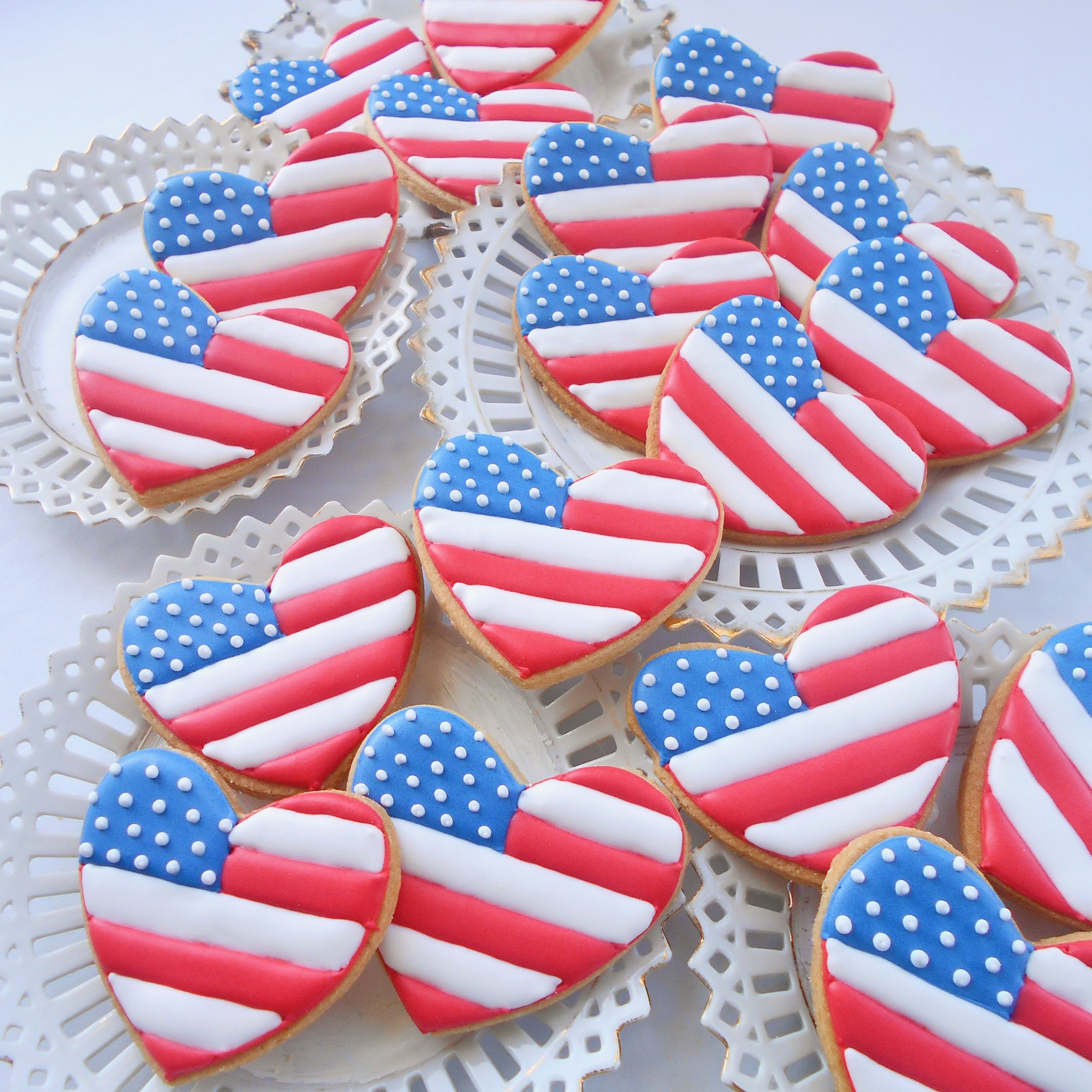 4th of July Cookies by TAKE THE BISCUIT