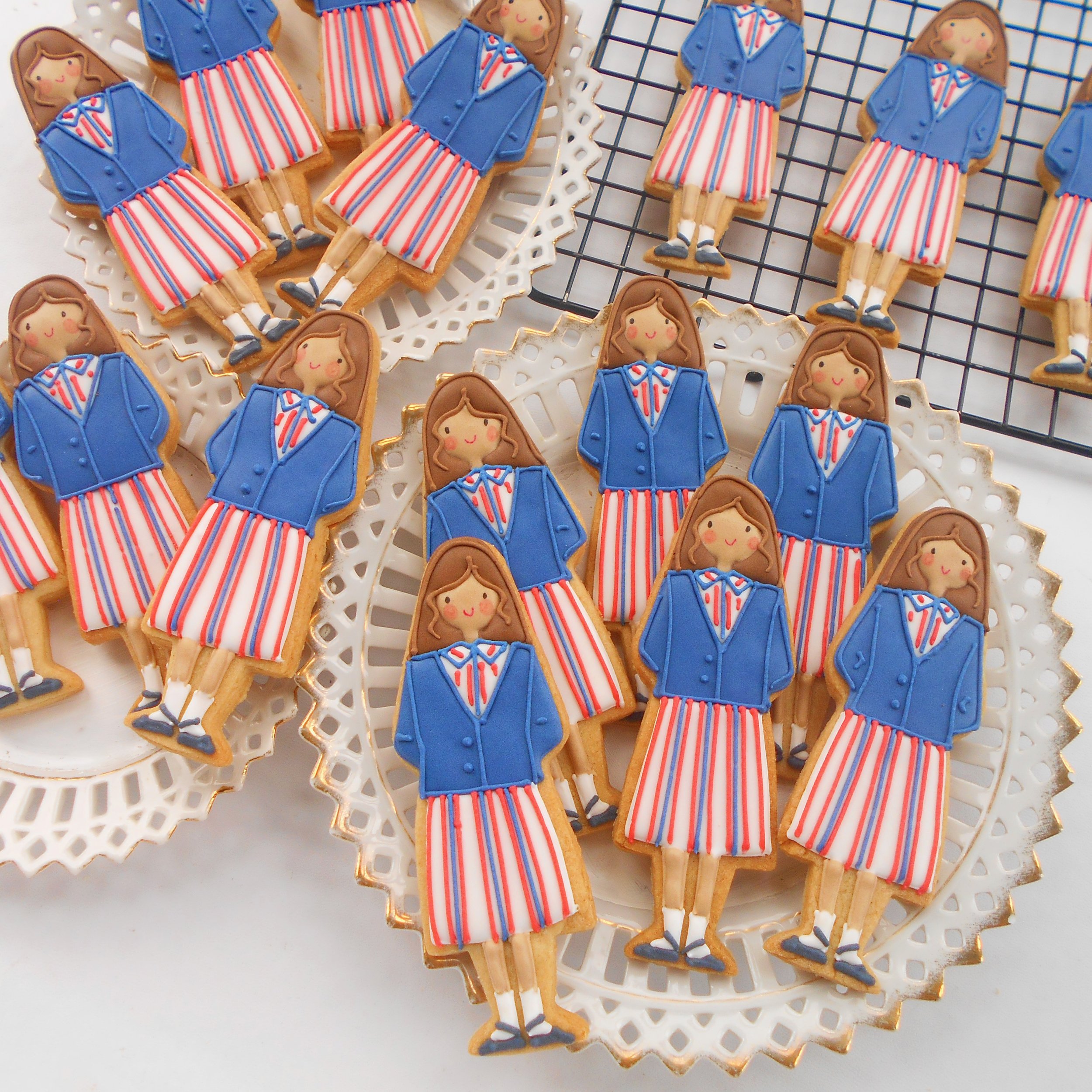 Kensington Prep biscuits by TAKE THE BISCUIT