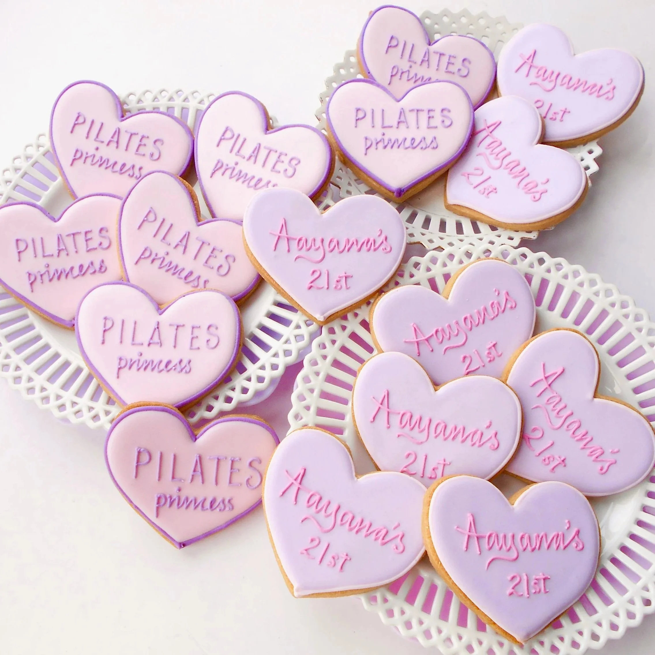 21st Birthday Hearts