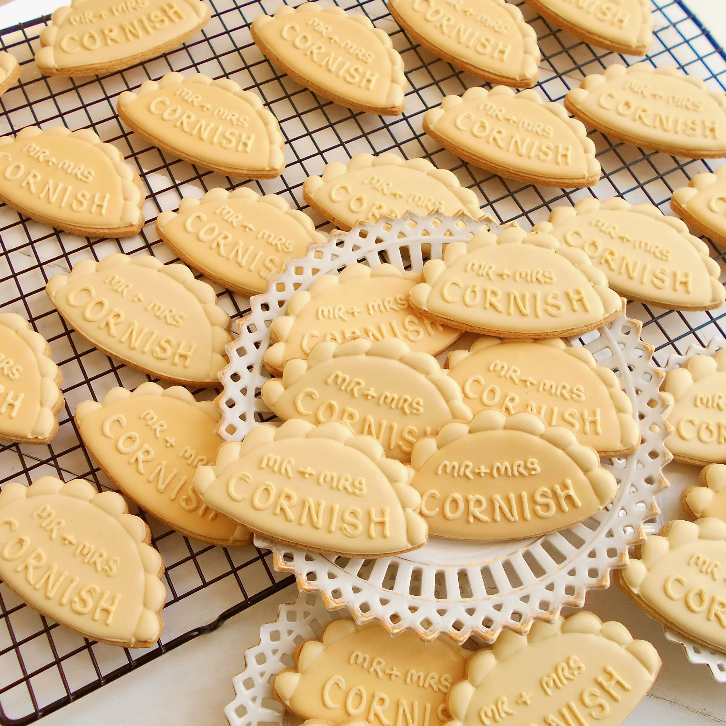 Wedding Pasties for Mr & Mrs Cornish
