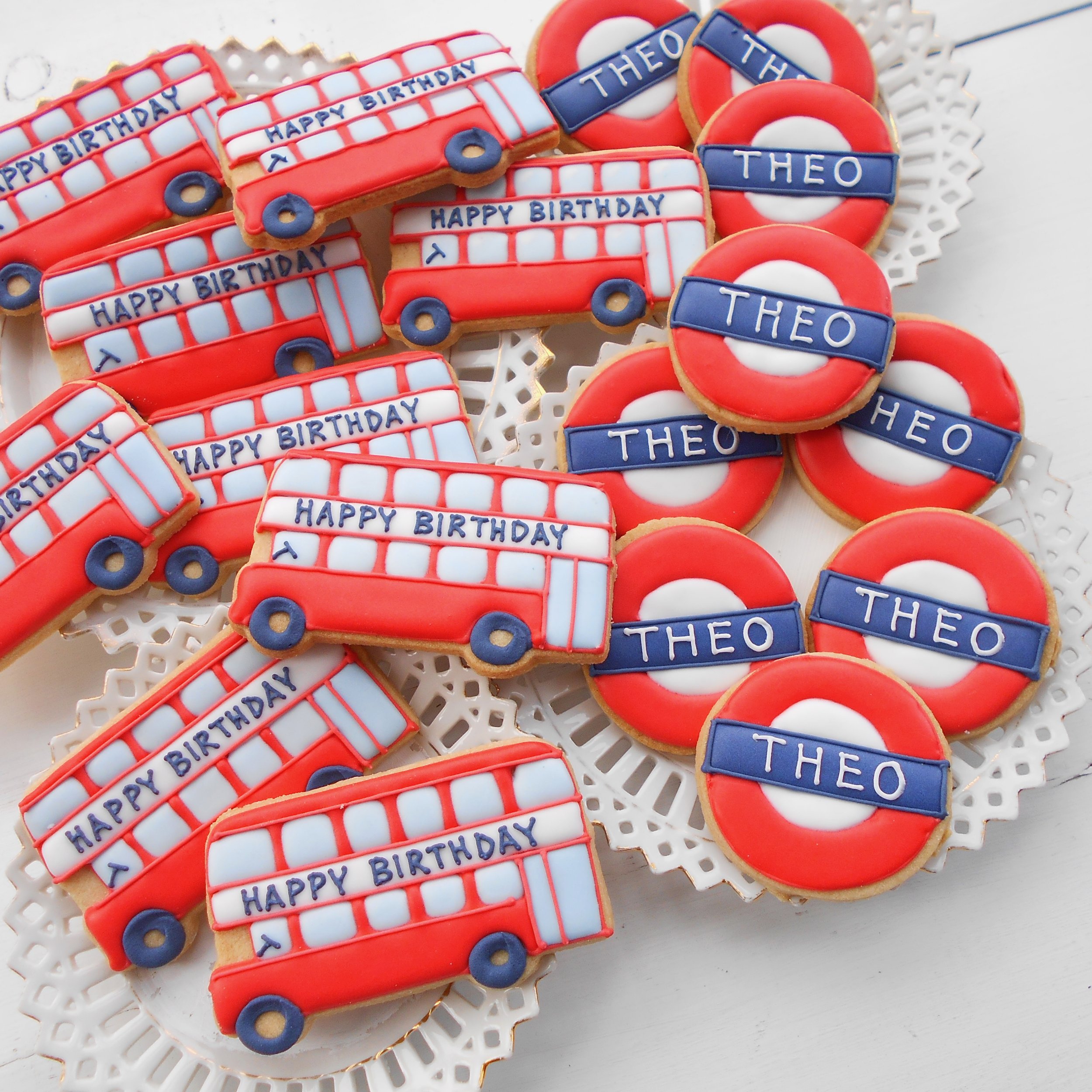 London Double Decker and Roundel