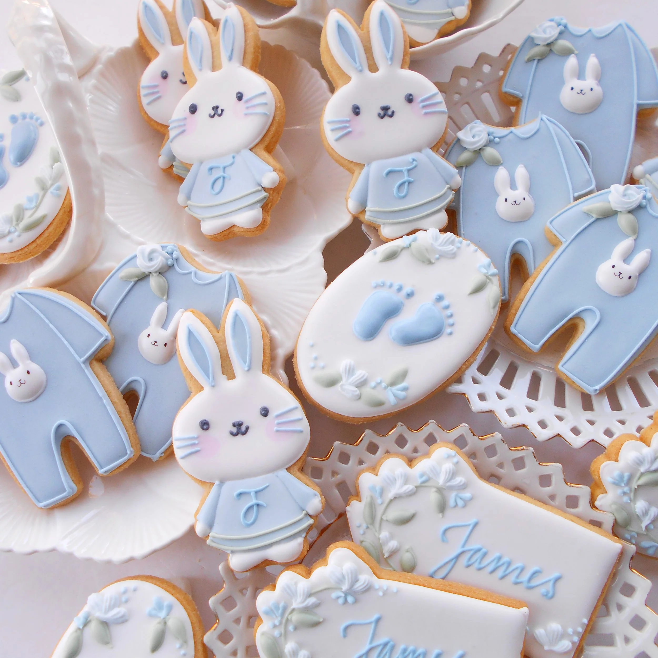 Baby James Bunny biscuits