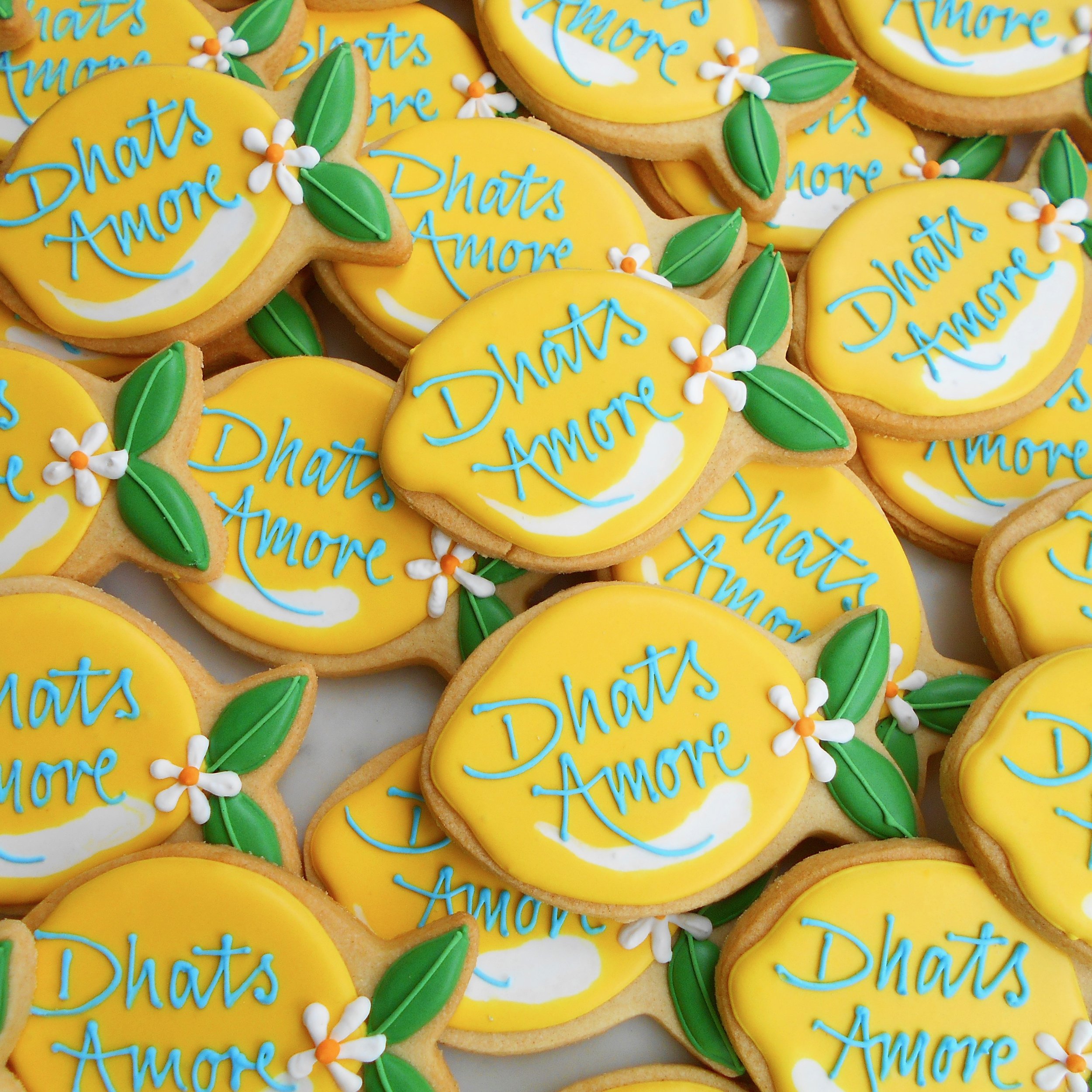 Lemon Wedding Favours Dhats Amore