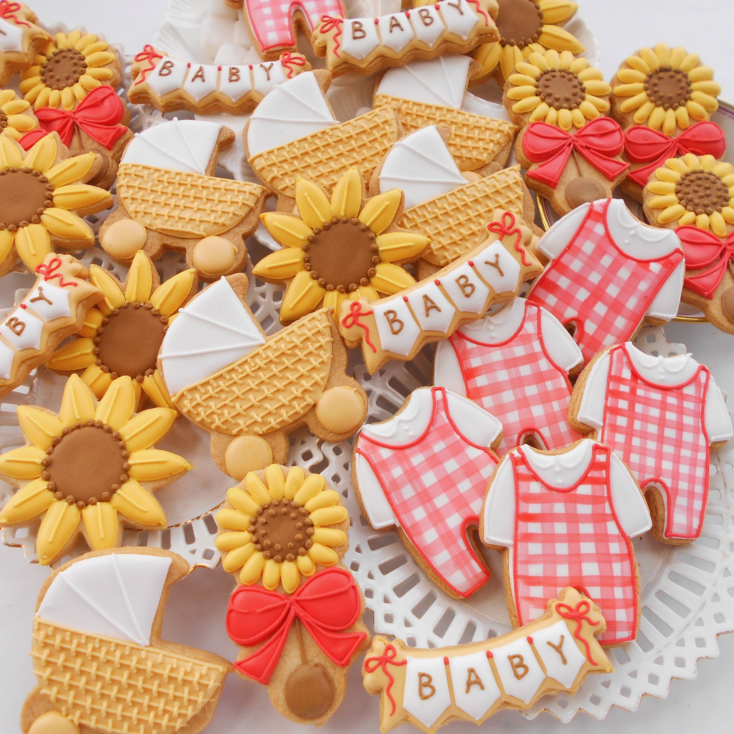 Sunflower baby shower