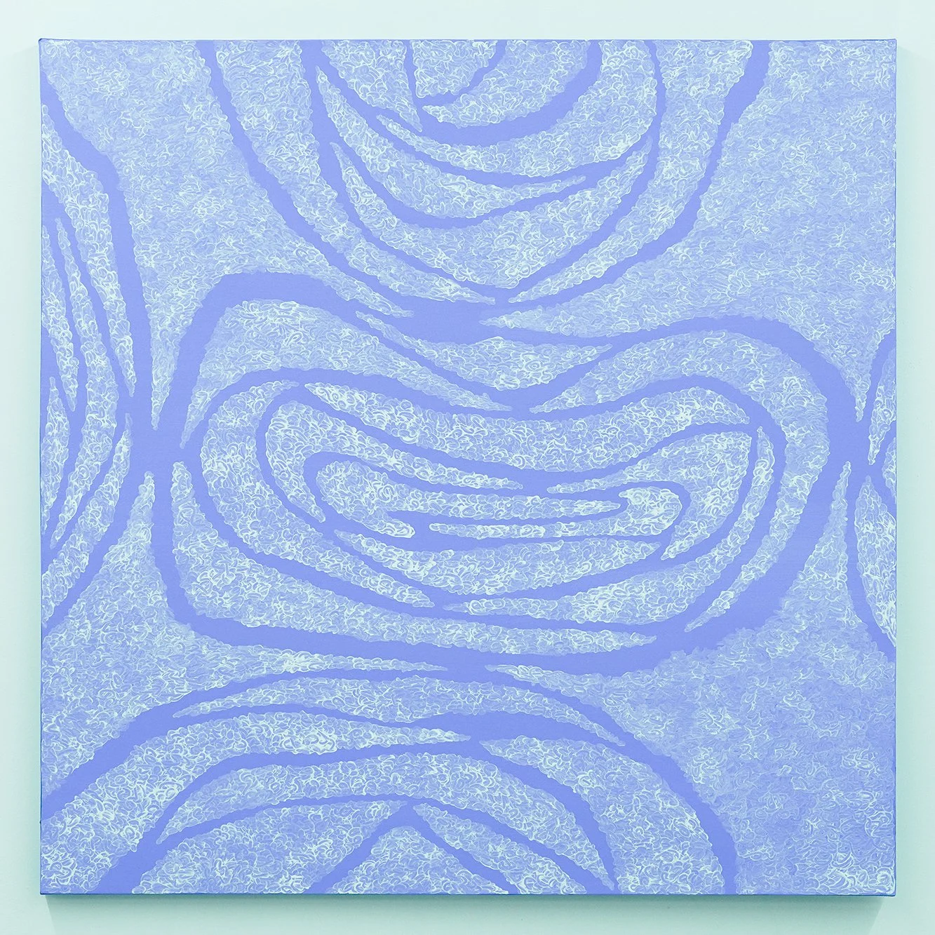  Title: Untitled (02) (Within The Loop Series)  Technique: Acrylic on Canvas  Size: 100x100 cm  Year: 2025     