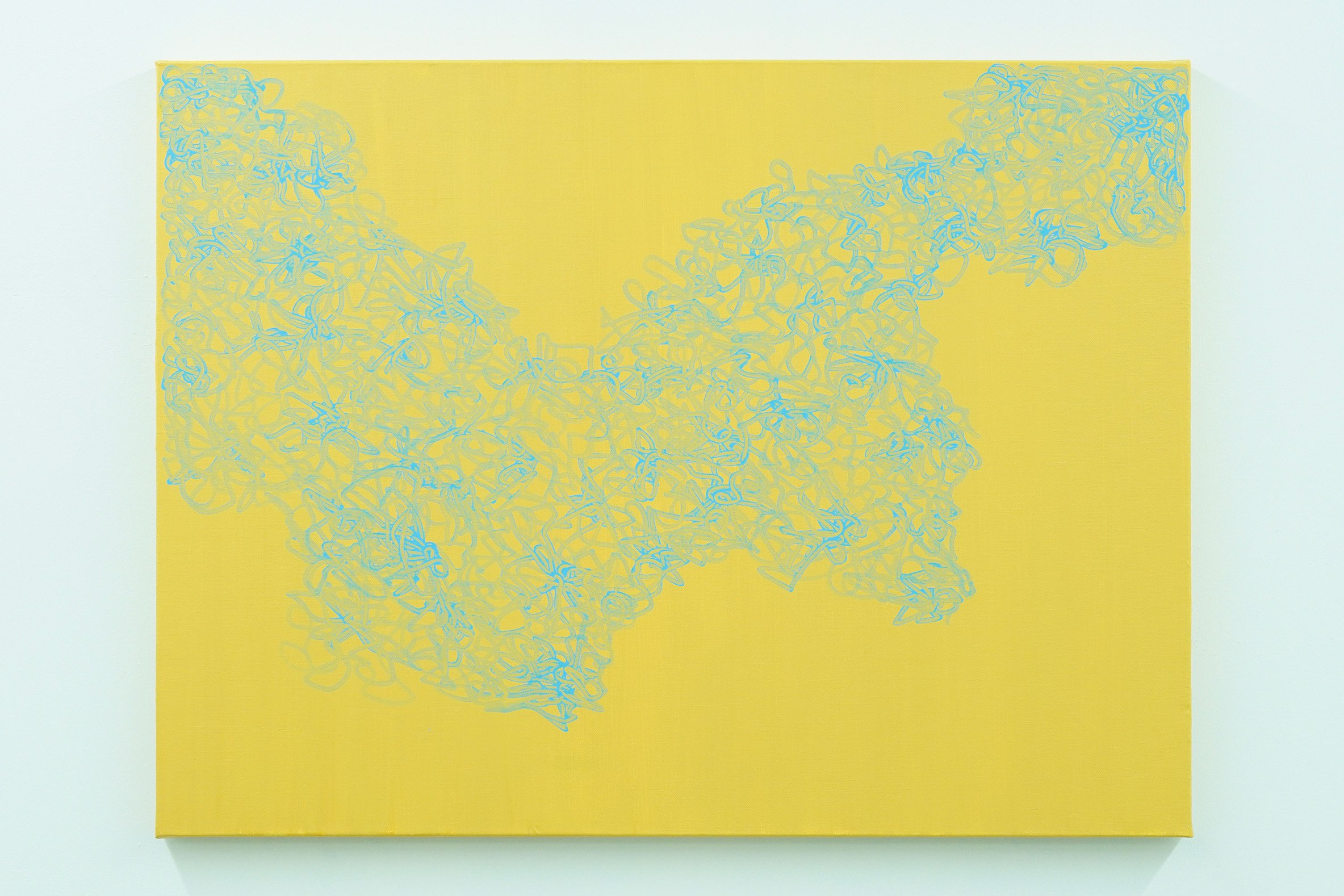  Title: Fluid (02)  Technique: Acrylic on Canvas  Size: 80x60 cm  Year: 2025    