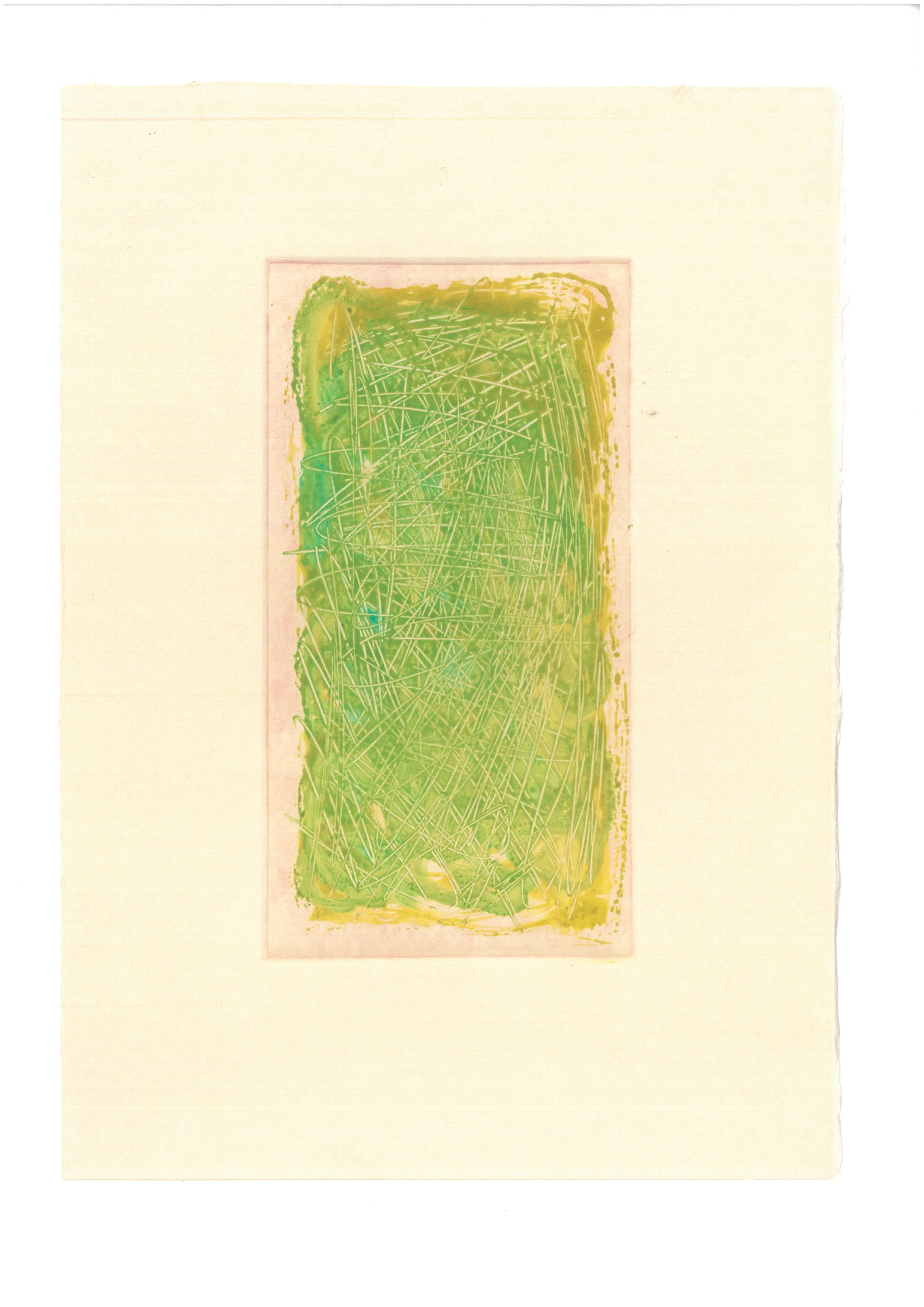  Title: Image As Event (02)  Technique: Monotype, Gouache, and Watercolour on Paper  Size: 21x29.7 cm  Year: 2025    