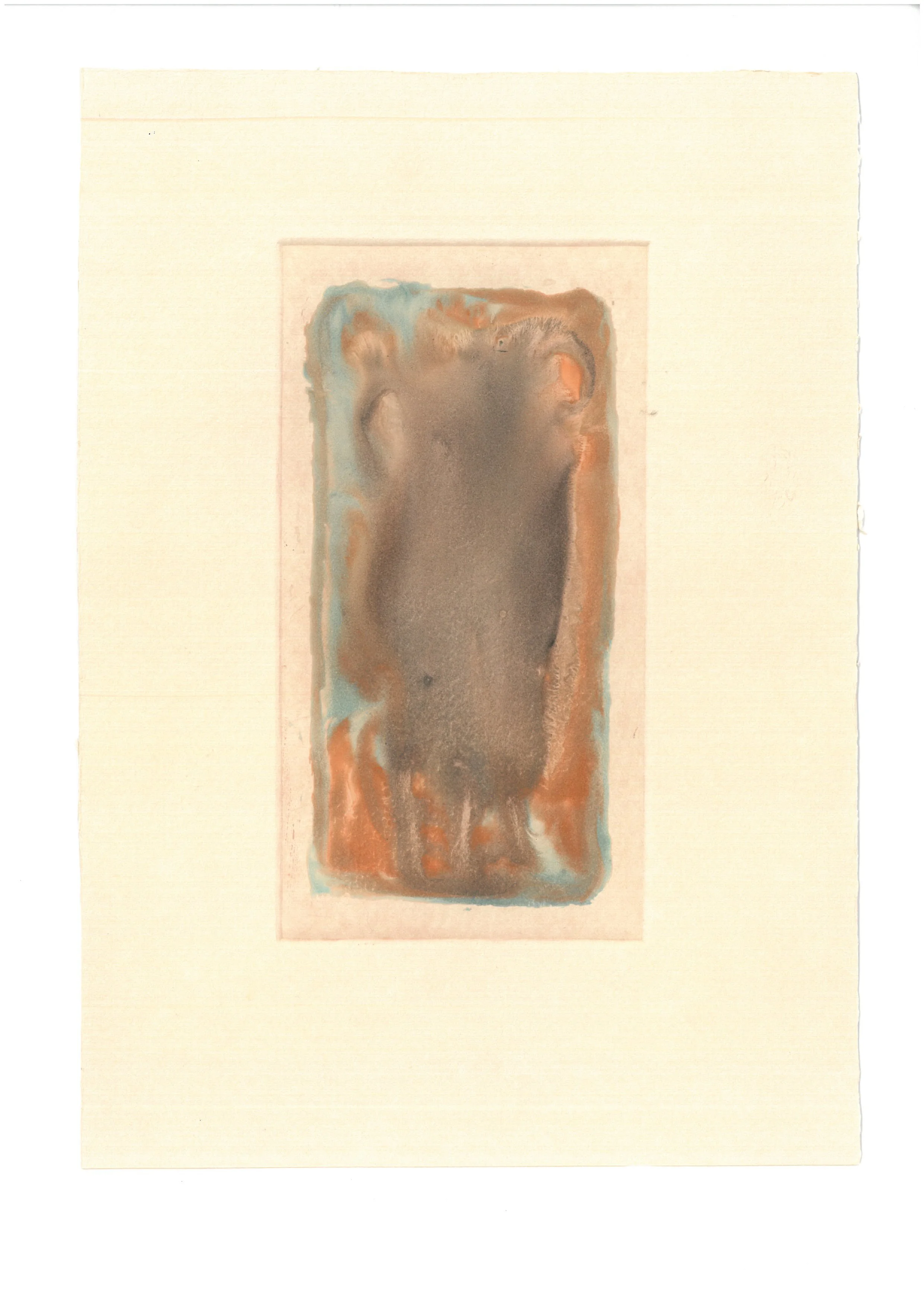  Title: Image As Event (10)  Technique: Monotype, Gouache, and Watercolour on Paper  Size: 21x29.7 cm  Year: 2025    