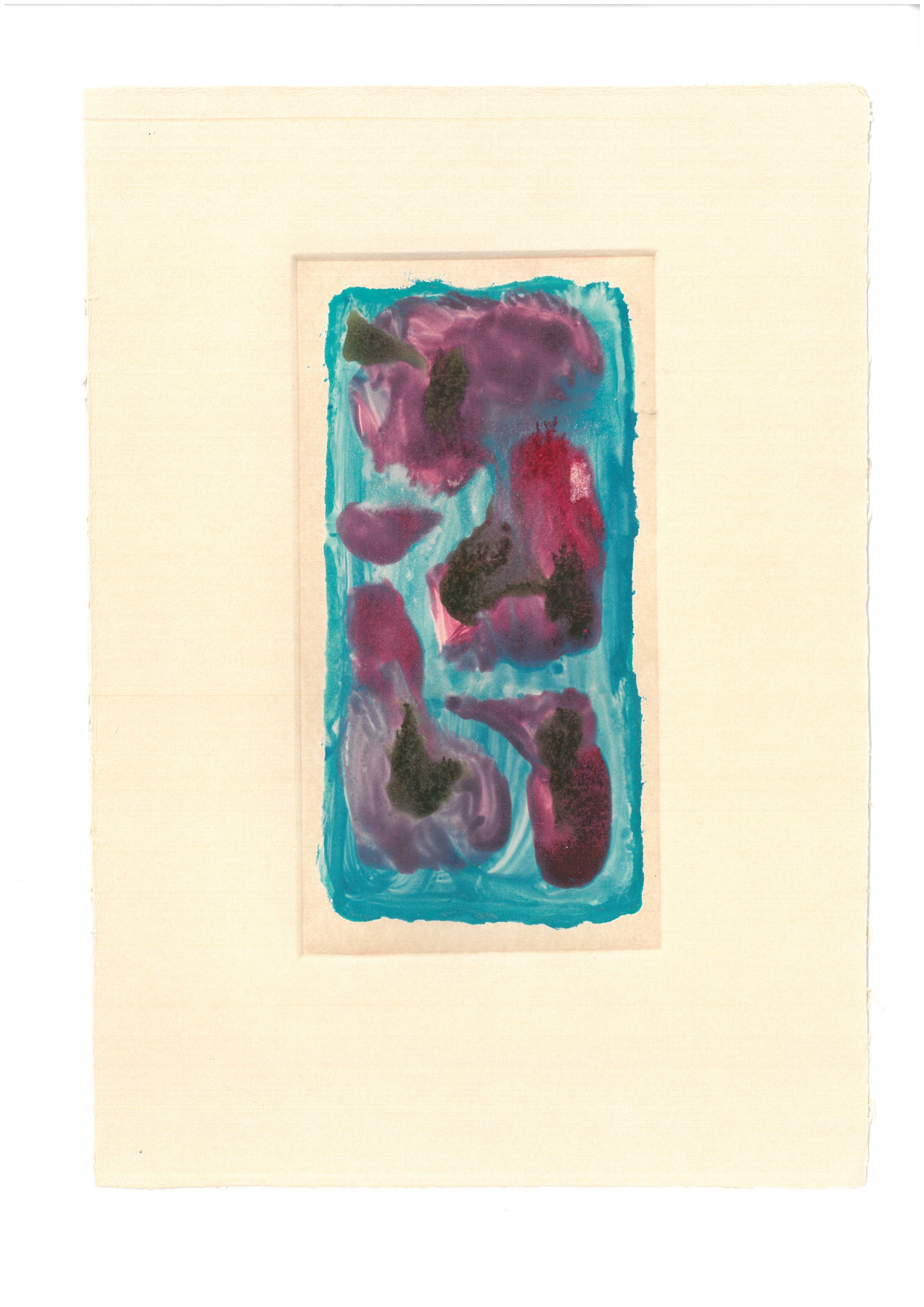  Title: Image As Event (12)  Technique: Monotype, Gouache, and Watercolour on Paper  Size: 21x29.7 cm  Year: 2025    