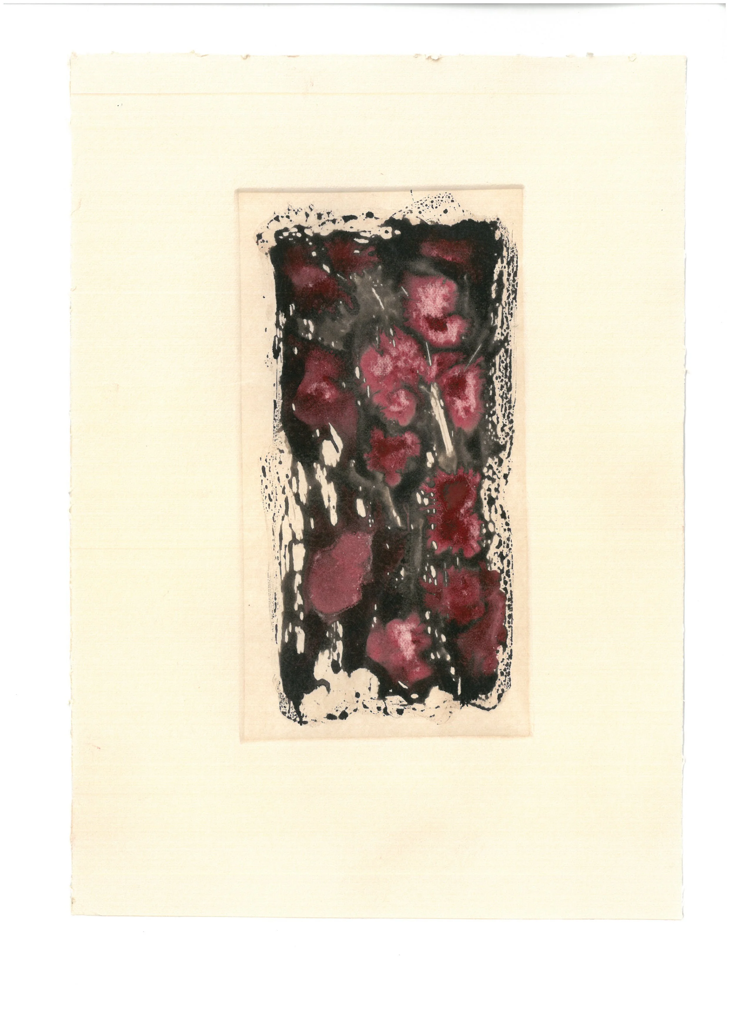  Title: Image As Event (13)  Technique: Monotype, Gouache, and Watercolour on Paper  Size: 21x29.7 cm  Year: 2025    