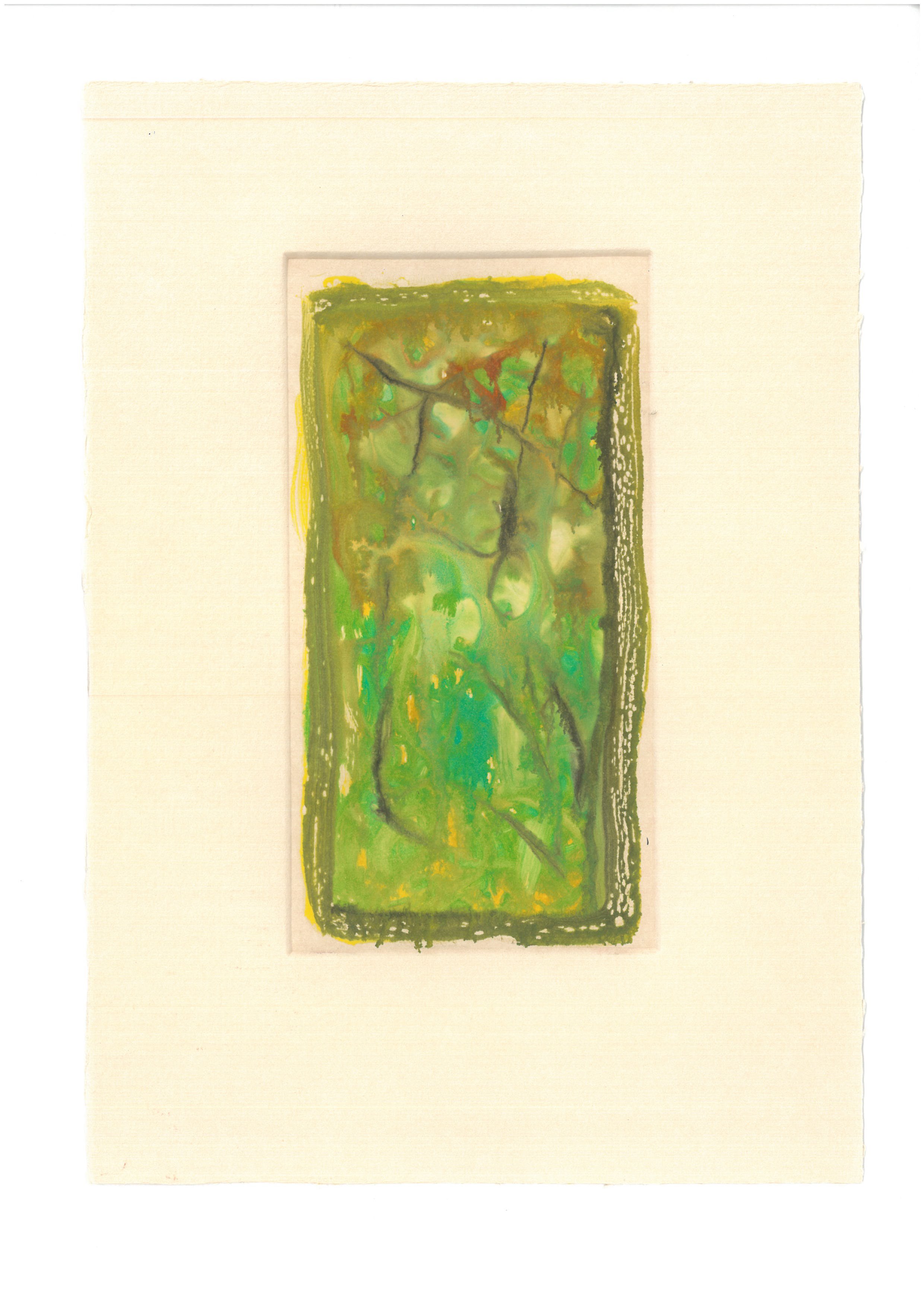 Title: Image As Event (15)  Technique: Monotype, Gouache, and Watercolour on Paper  Size: 21x29.7 cm  Year: 2025    