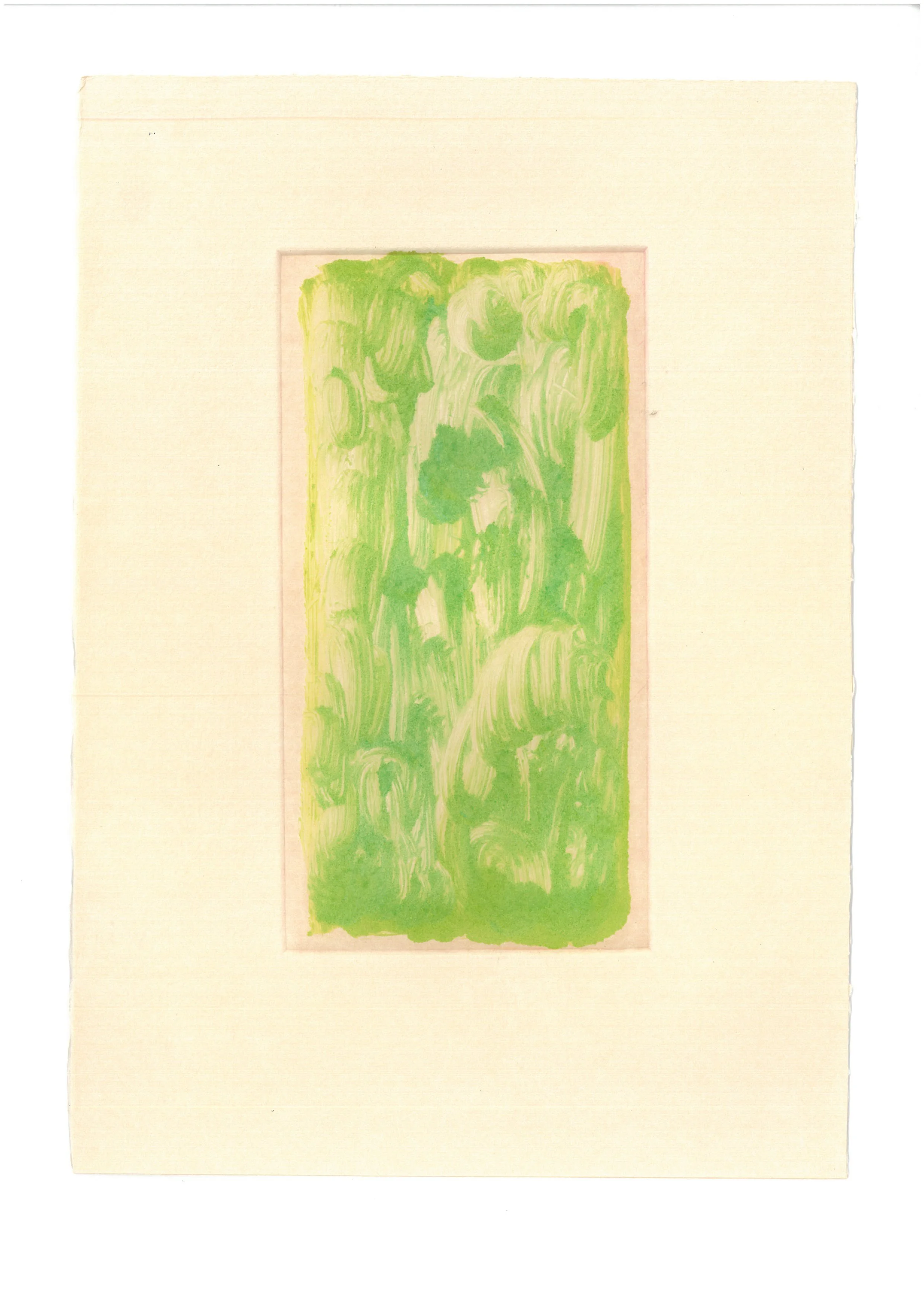  Title: Image As Event (19)  Technique: Monotype, Gouache, and Watercolour on Paper  Size: 21x29.7 cm  Year: 2025    