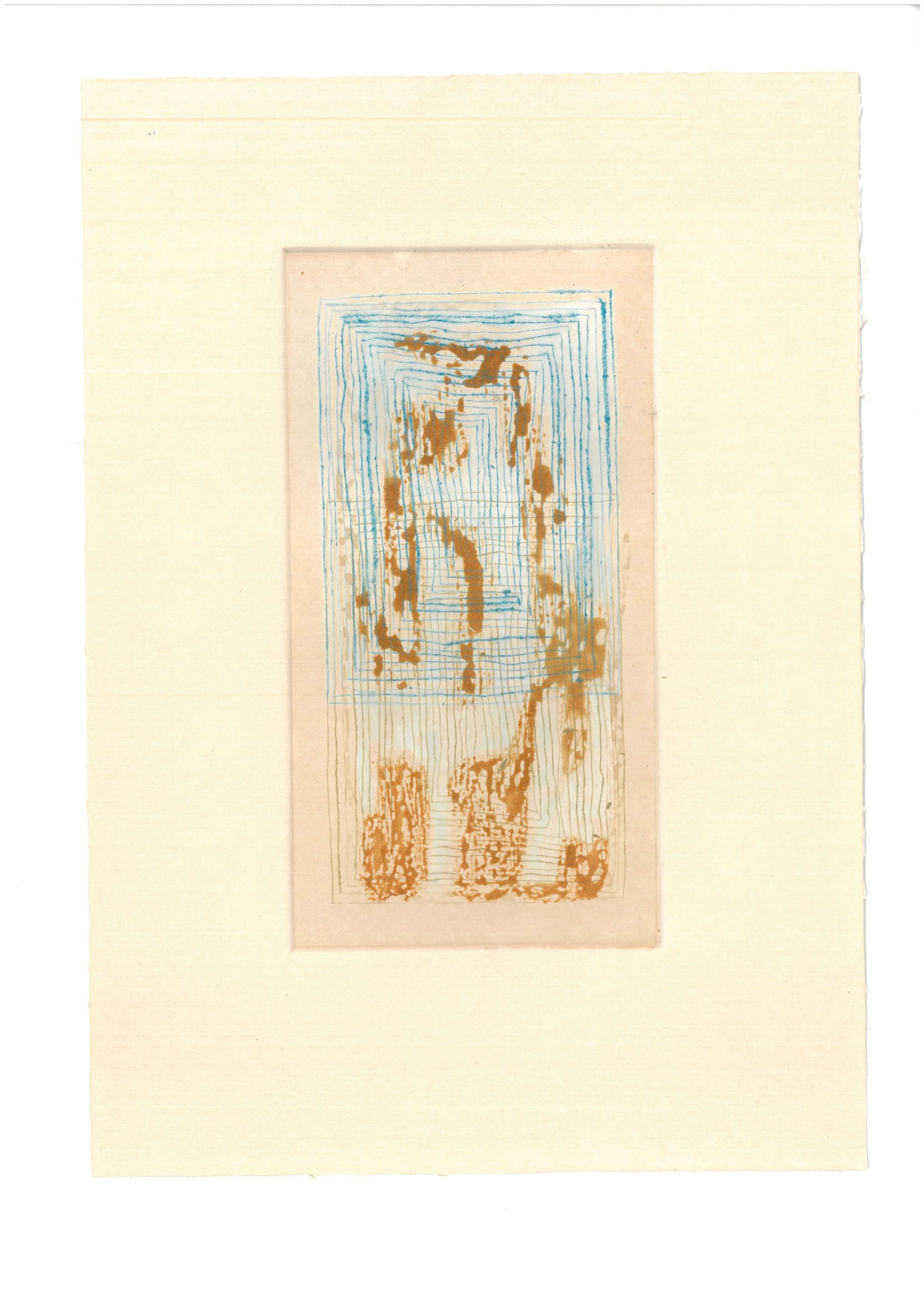  Title: Image As Event (20)  Technique: Monotype, Gouache, and Watercolour on Paper  Size: 21x29.7 cm  Year: 2025    