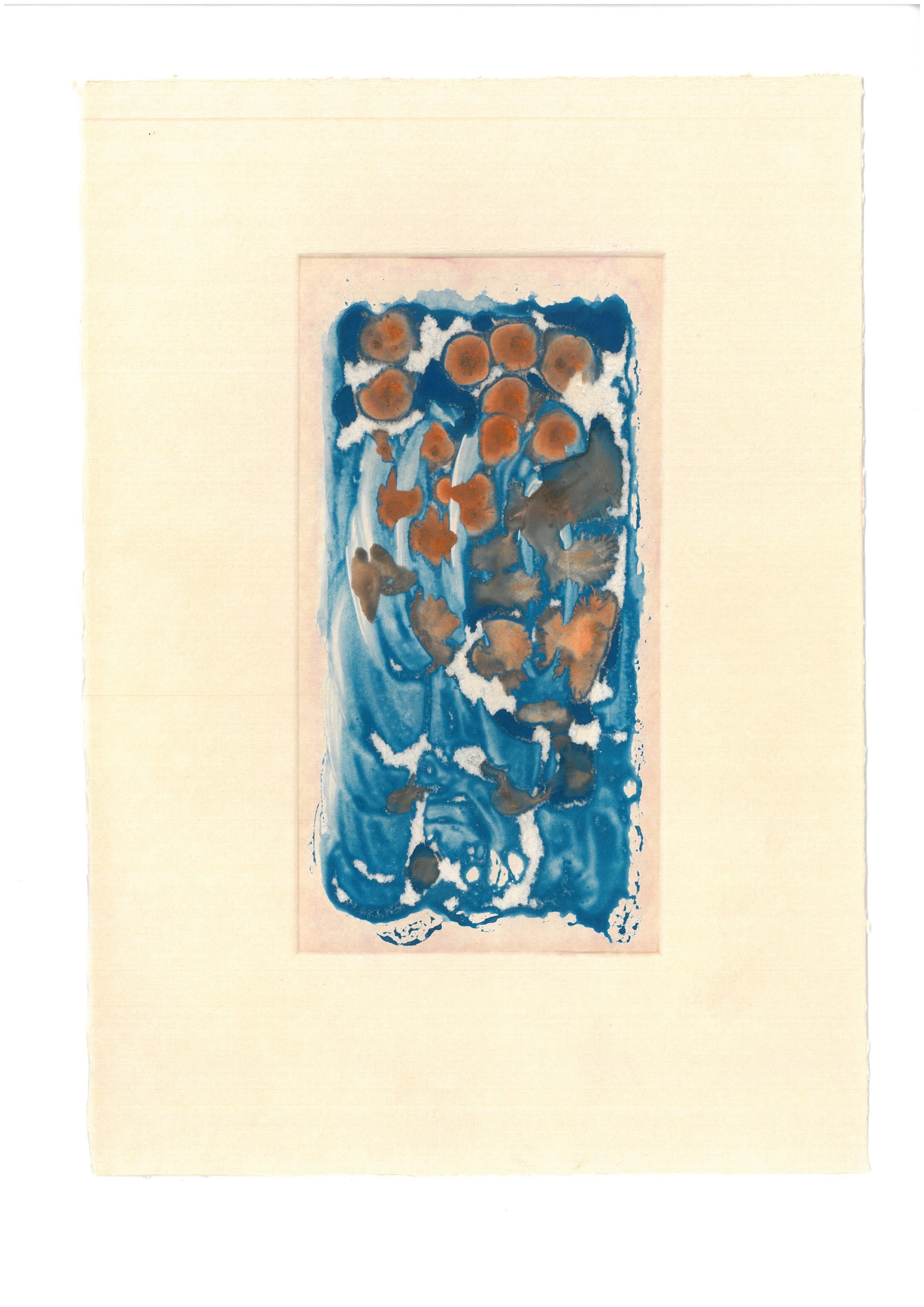  Title: Image As Event (24)  Technique: Monotype, Gouache, and Watercolour on Paper  Size: 21x29.7 cm  Year: 2025    