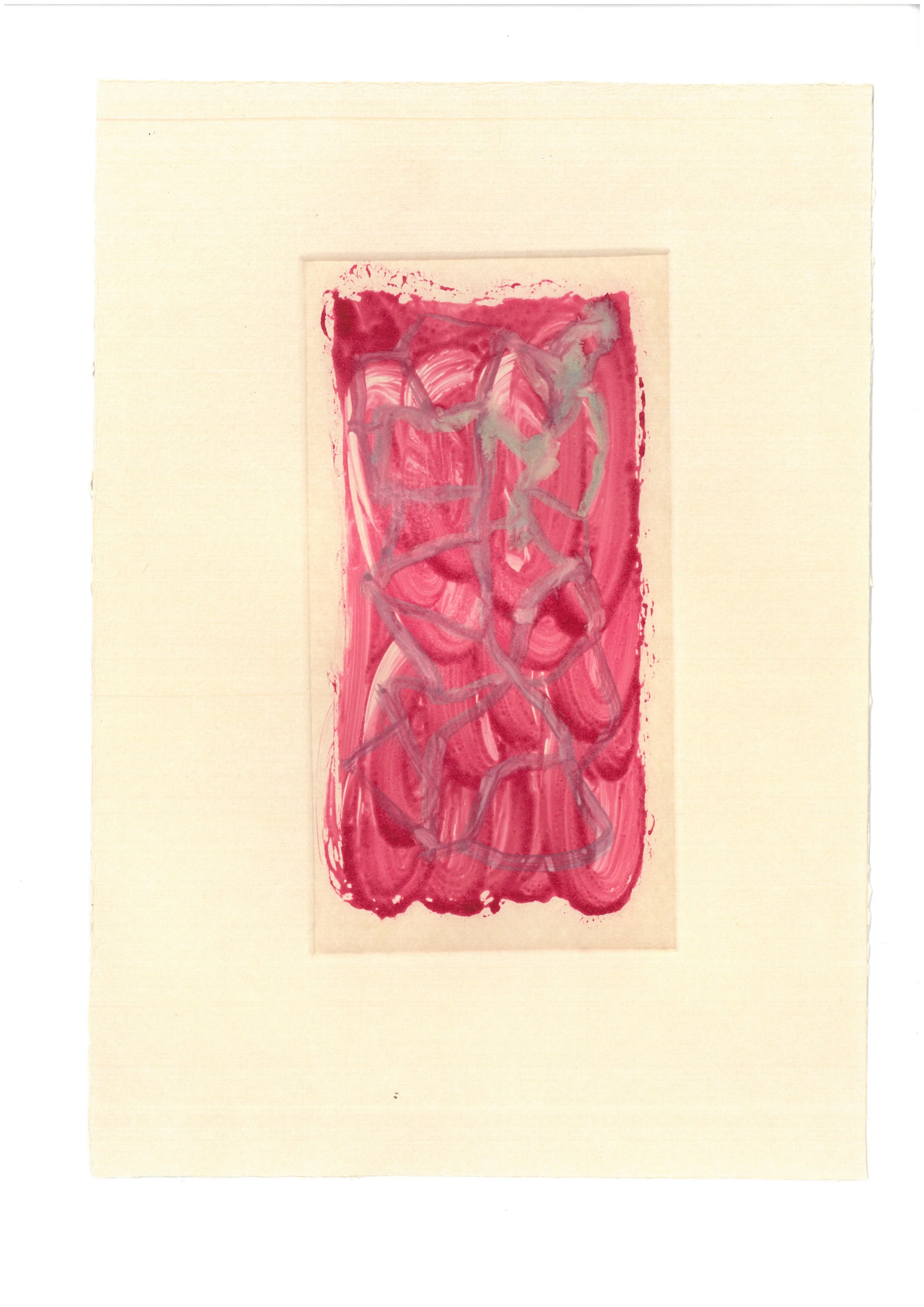  Title: Image As Event (29)  Technique: Monotype, Gouache, and Watercolour on Paper  Size: 21x29.7 cm  Year: 2025    