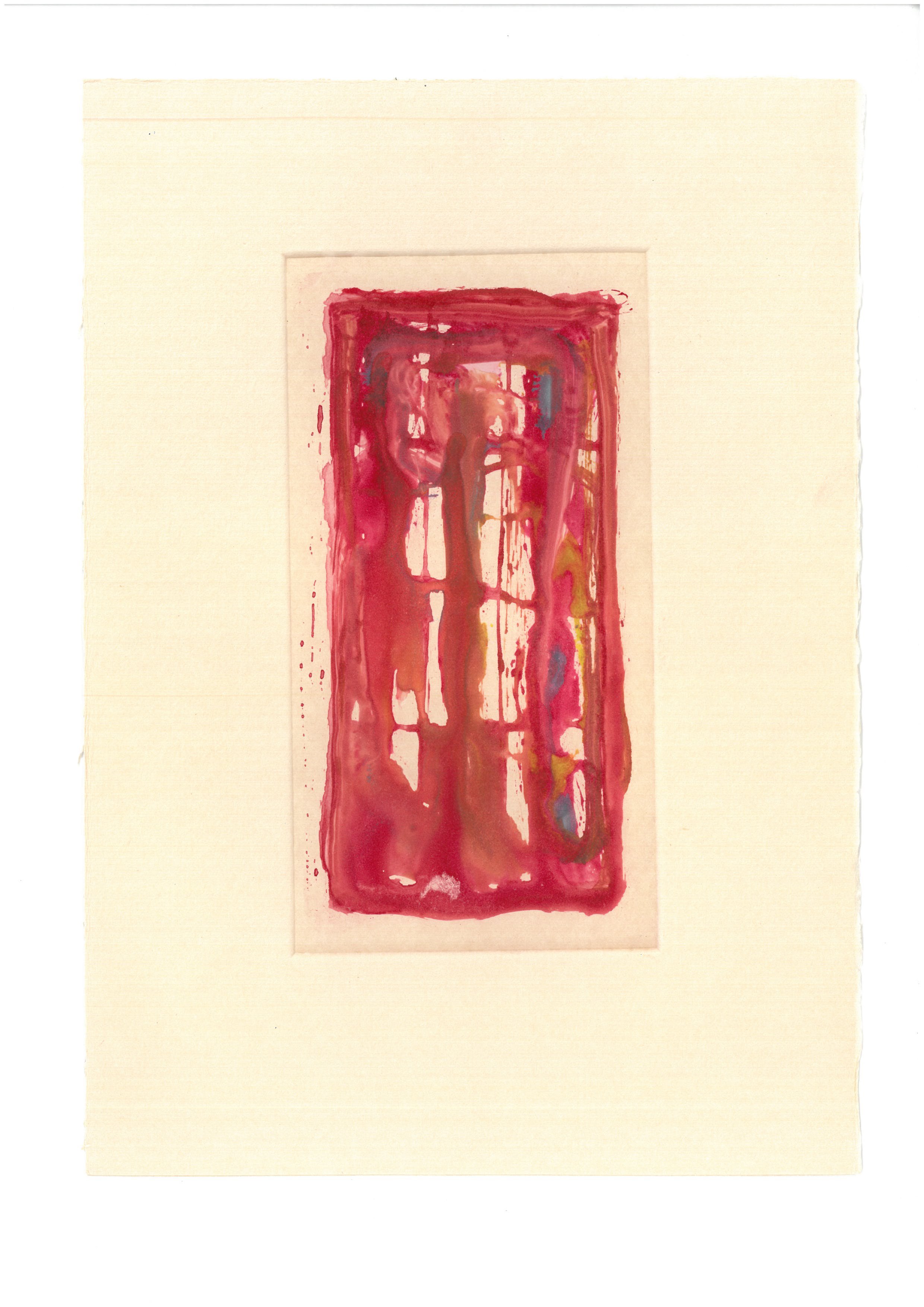  Title: Image As Event (30)  Technique: Monotype, Gouache, and Watercolour on Paper  Size: 21x29.7 cm  Year: 2025    