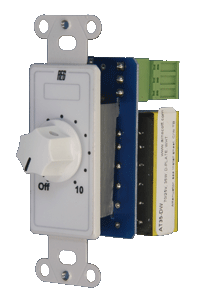 AEG ATTENUATOR STATION 1-GANG, WHT (PN: AT35-DWE-OR)