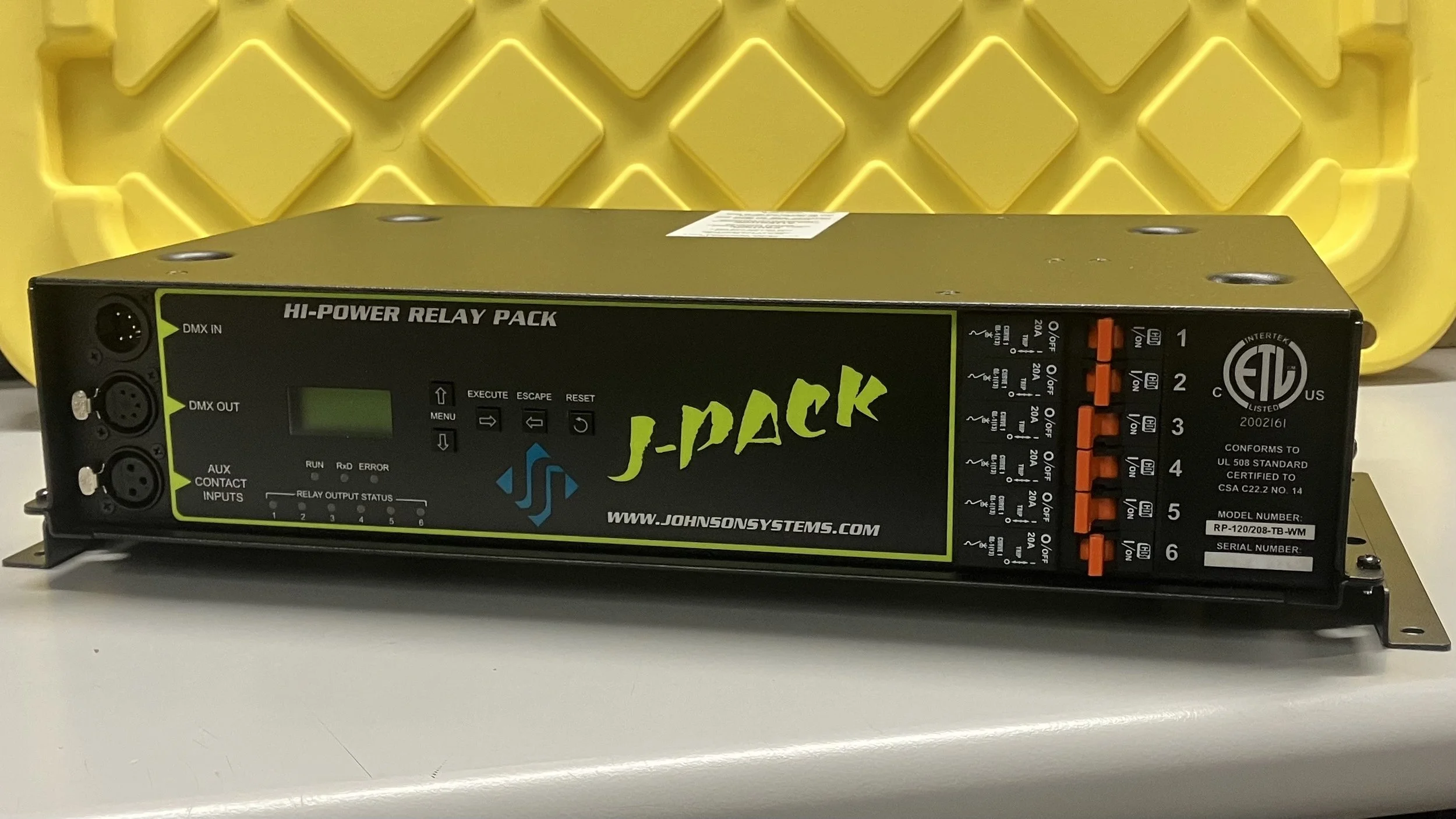 JSI HI-POWER Relay Pack (PN: RP-120/208-TB-WM)