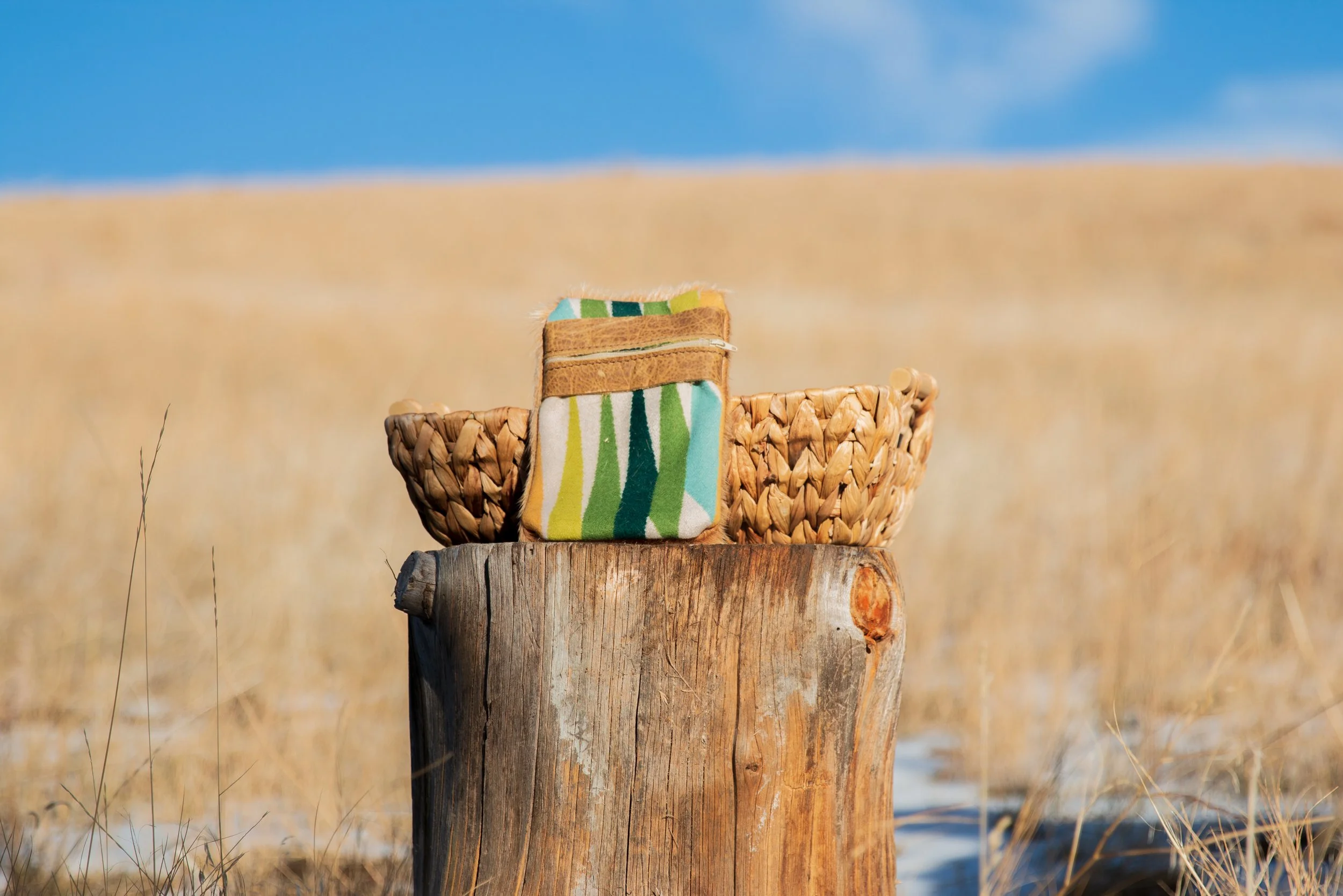 Brown Leather and  Pendleton