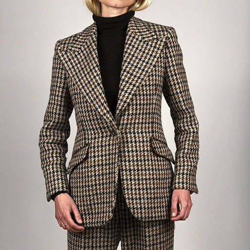 BANSHEE SAVILE ROW HOUNDSTOOTH TWEED JACKET.gif