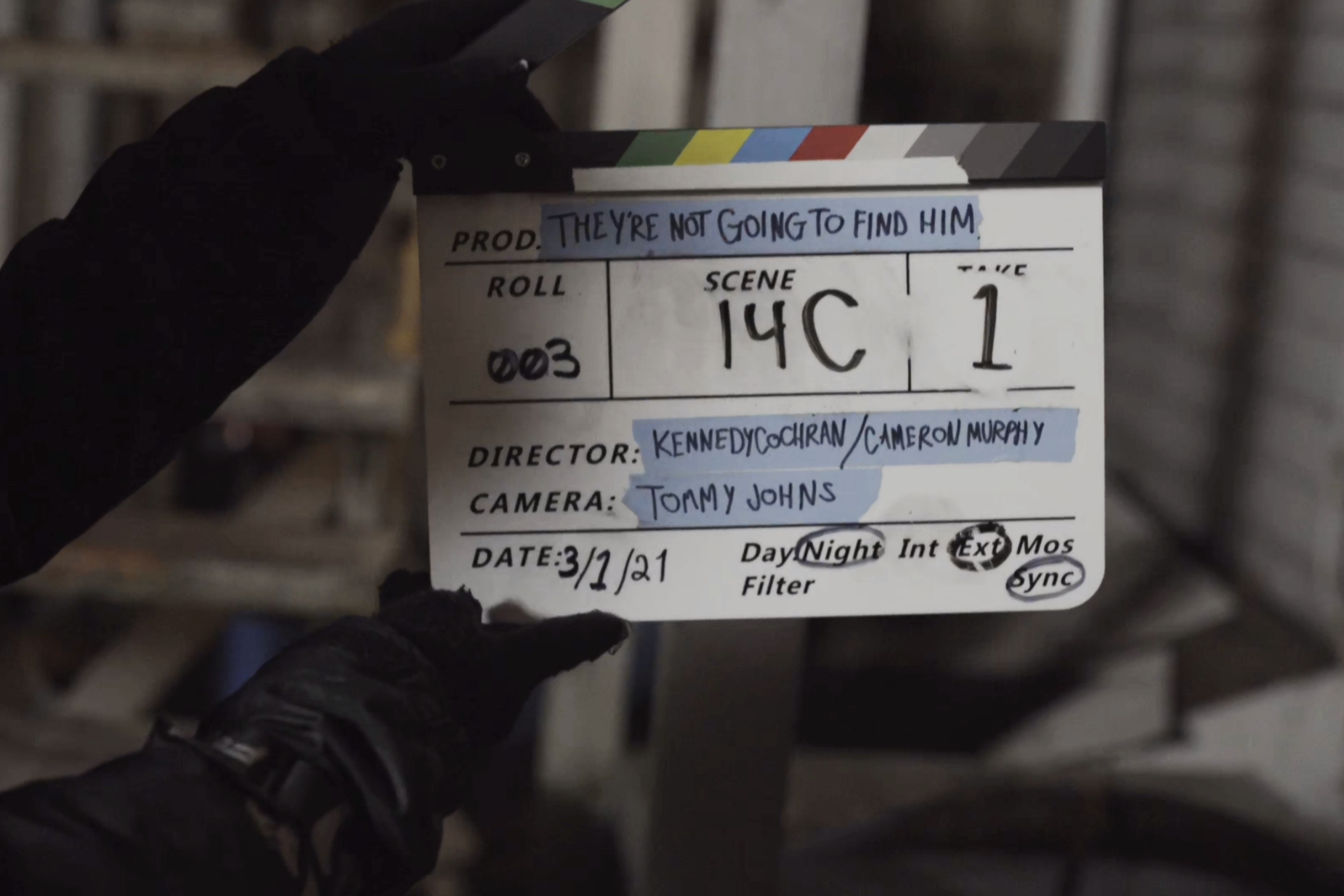 SHORT FILM: THEY'RE NOT GOING TO FIND HIM