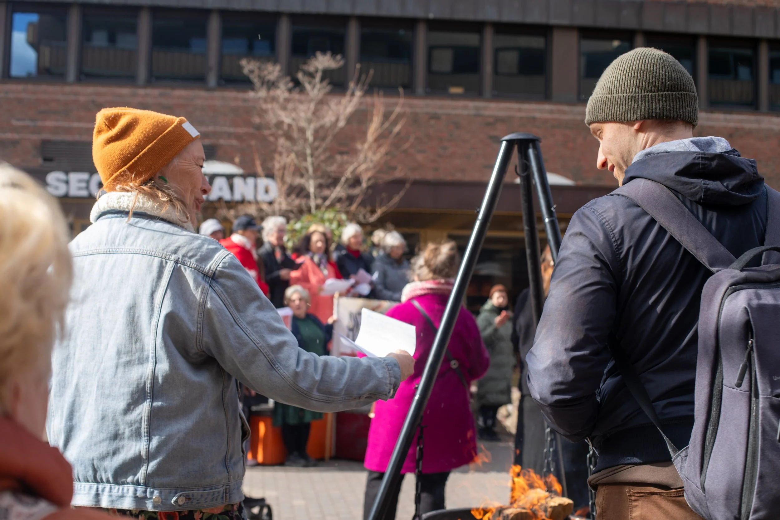 Markering: Palestinske fortellinger viser vei