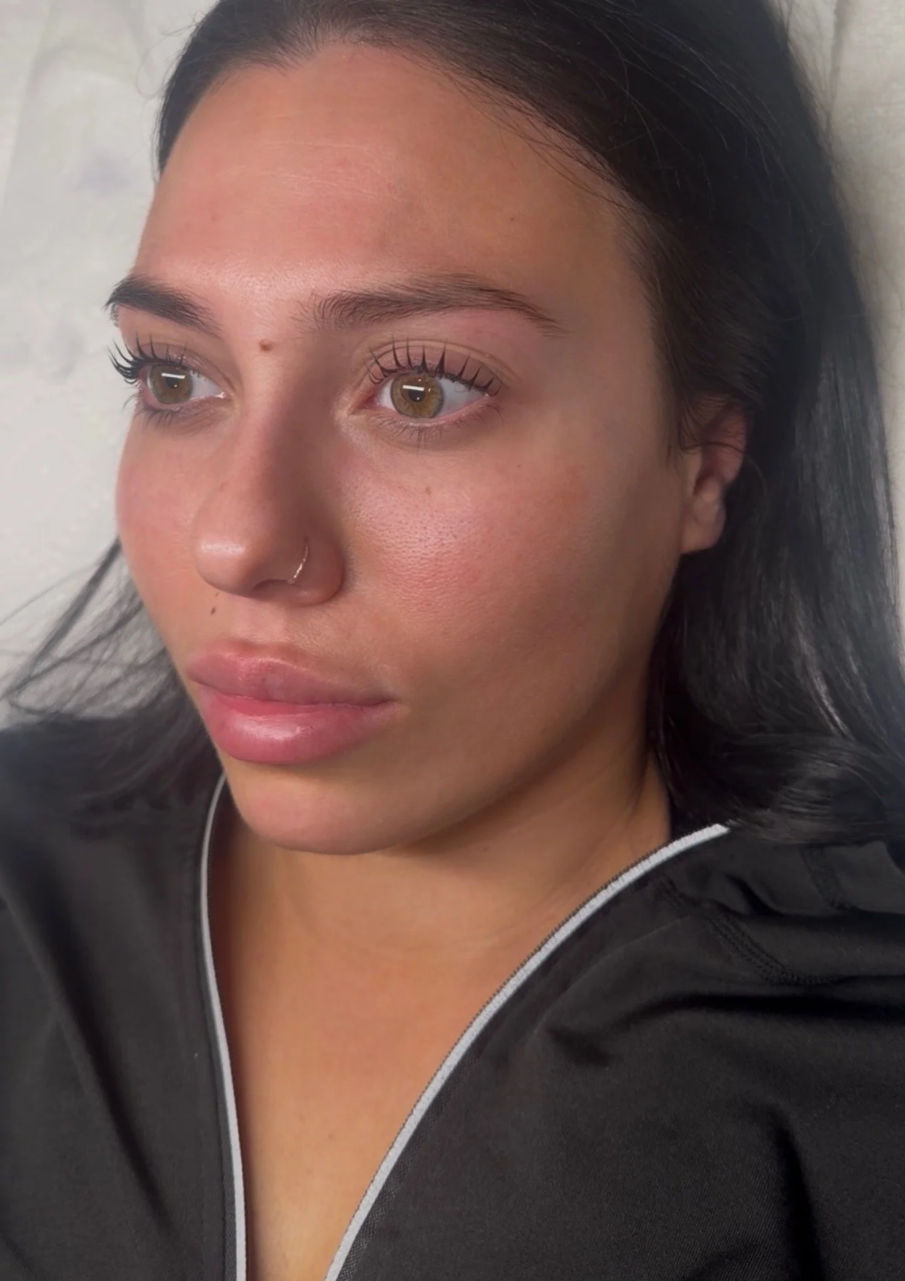 Lash lift treatment at Milton MA lash studio
