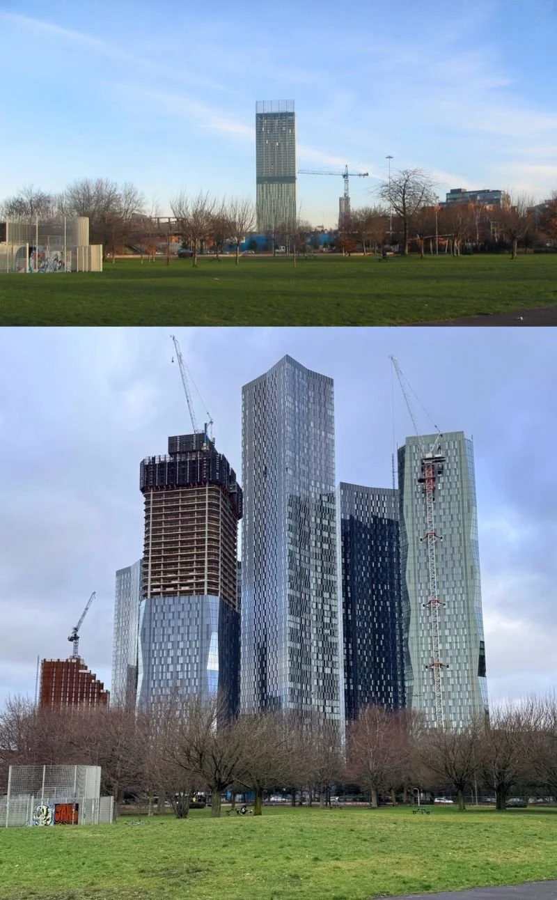 The view from Hulme Park