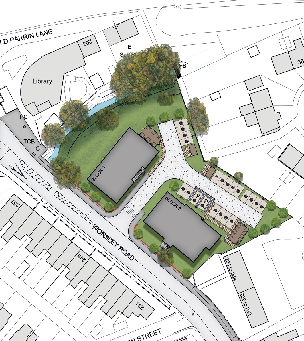 Housing scheme for 40 new homes submitted for derelict site in Winton