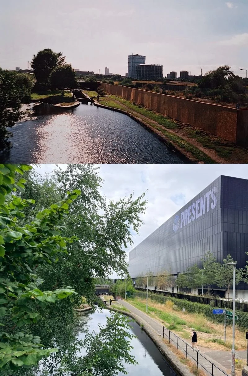 Looking west along the Ashton Canal