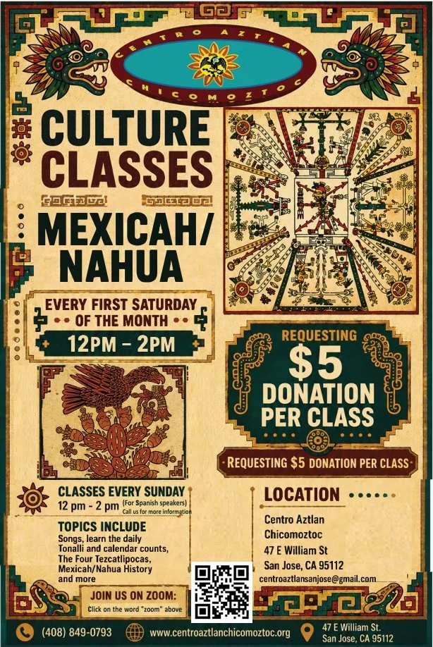 Culture Classes - Mexicah /Nahua (english)