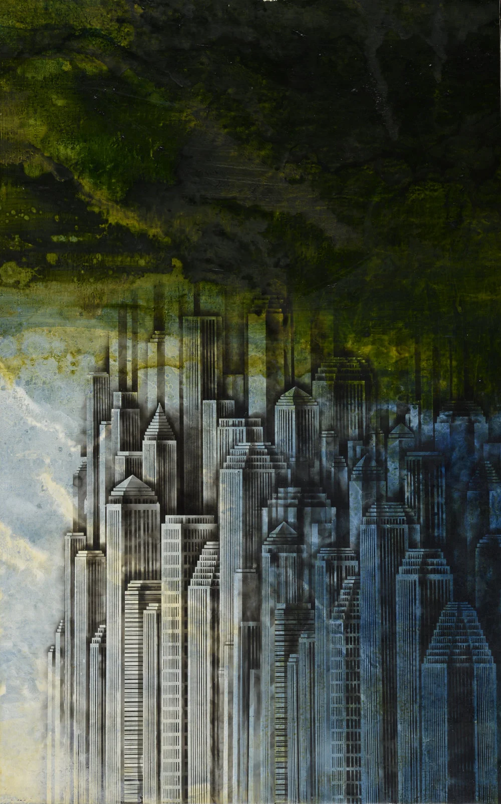 Fortress Manhattan Series: Storm No. 3
城砦マンハッタンシリーズ:嵐 No. 3
Oil 油彩
Dimensions:
70 cm × 43cm
27.6 in x 16.9 in
1988-1999