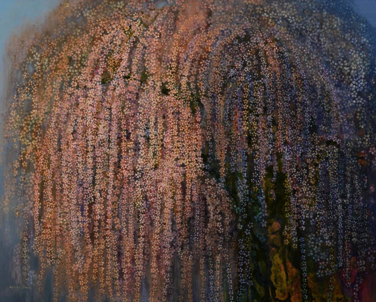 Cherry Blossoms – No. 1
桜 – No. 1
Oil 油彩
Dimensions:
72.5 cm × 91 cm
28.5 in x 35.8 in
1998-2002
