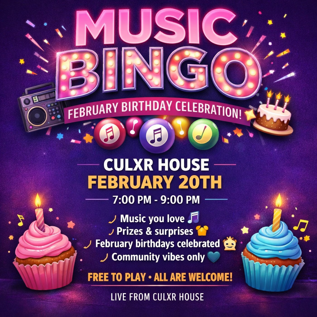 Music Bingo (February Birthday Celebrations)
