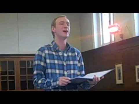 Stuart Matthew Price sings 'FREE' from 'The London Scott Alan Song Cycle' - REHEARSAL