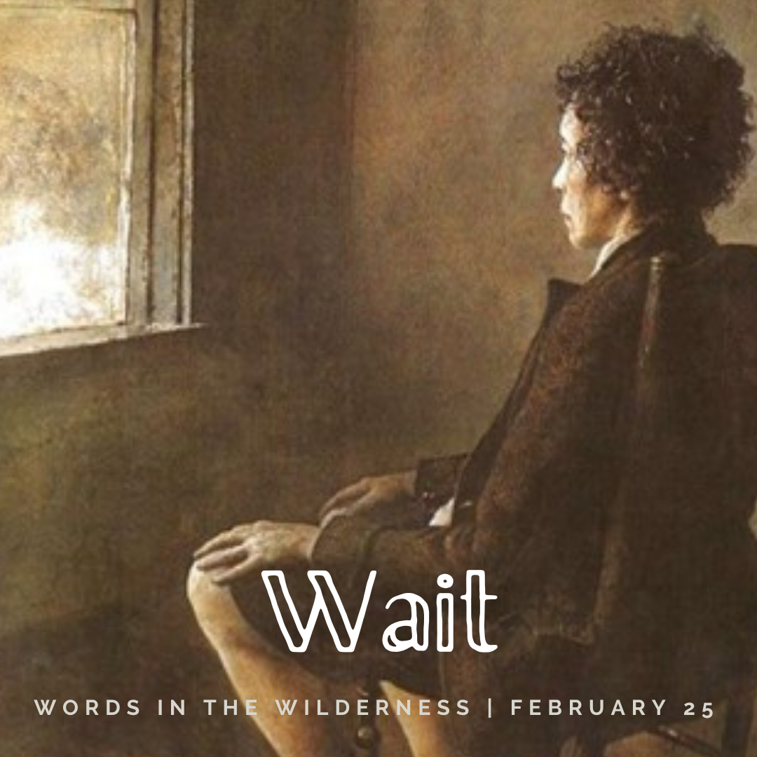 "Wait" | Reflection by Warner Marshall (Vestry Class of 2022)