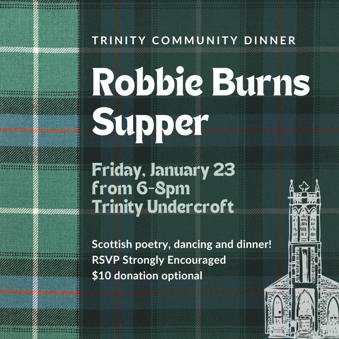 Community Dinner: Robbie Burns Supper