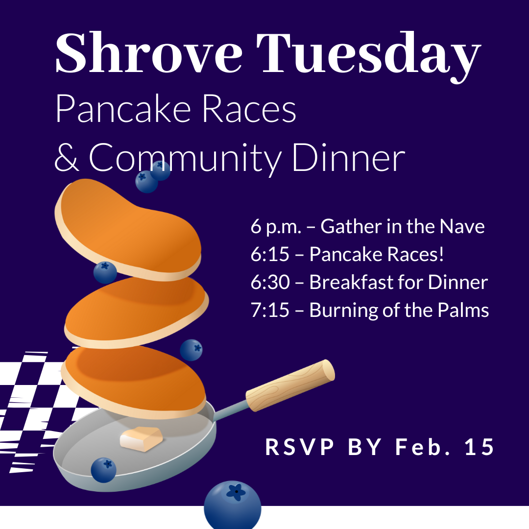 Community Dinner: Shrove Tuesday Pancake Races