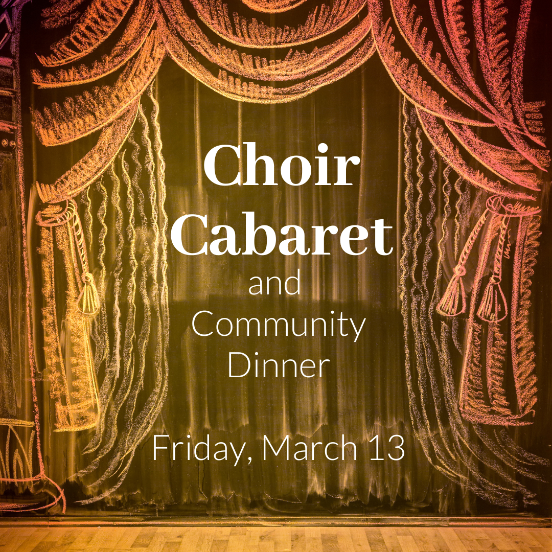 Community Dinner: Choir Cabaret