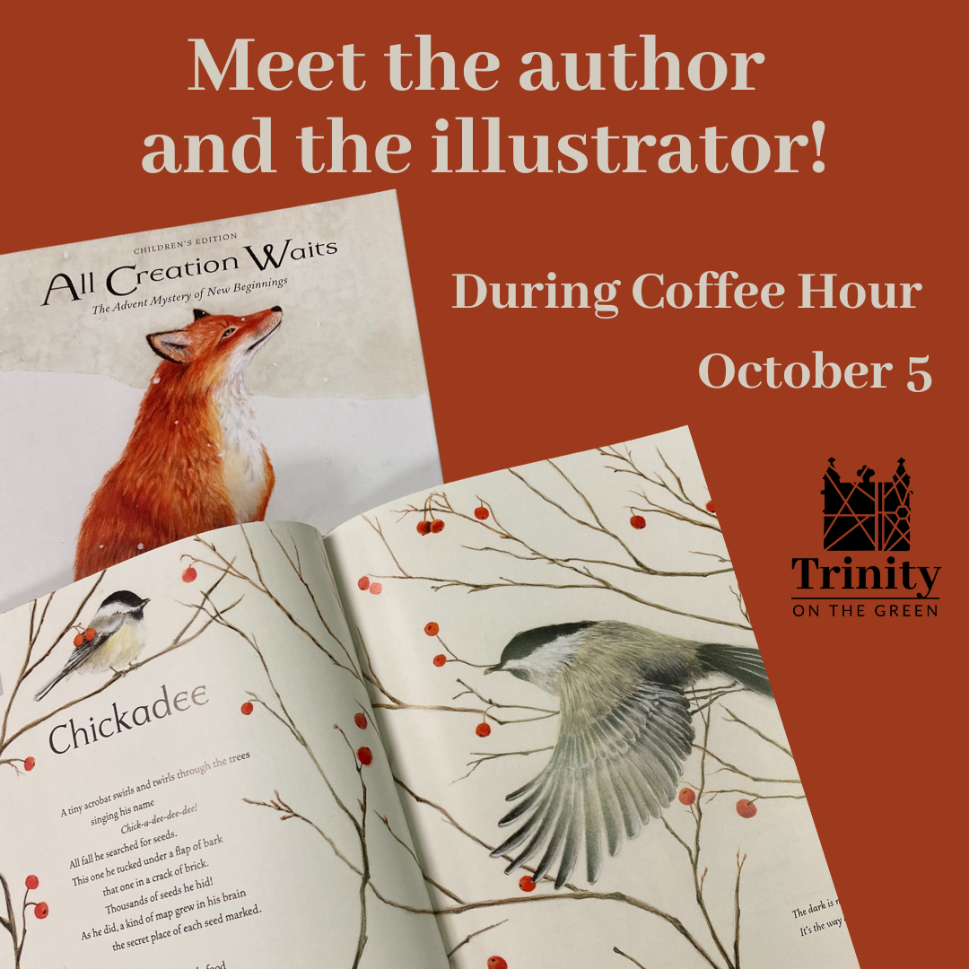 Gayle Boss, author, and Sharon Spitz, illustrator, visit Trinity