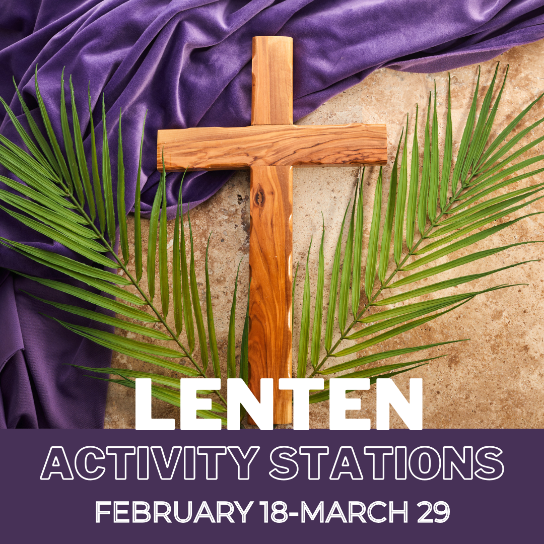 Lenten Activity Stations for Children