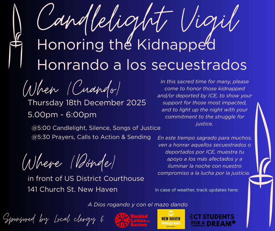 Candlelight Vigil Honoring the Kidnapped