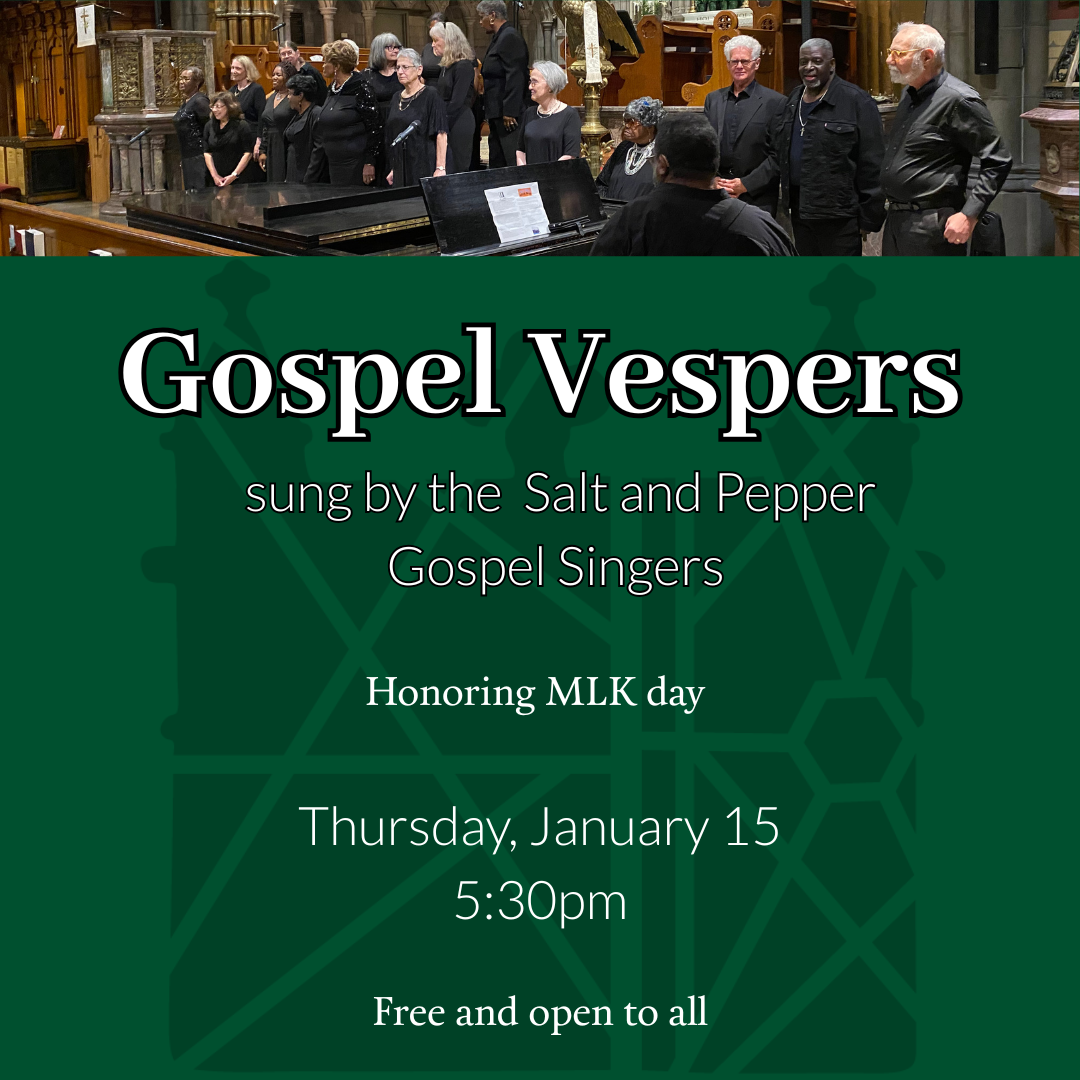 Gospel Vespers sung by the Salt and Pepper Gospel Singers 