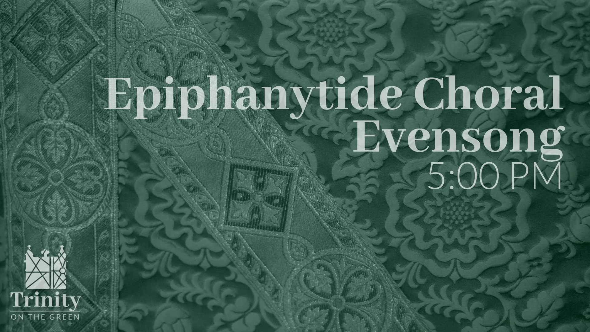 Epiphanytide Choral Evensong | February 1, 2026