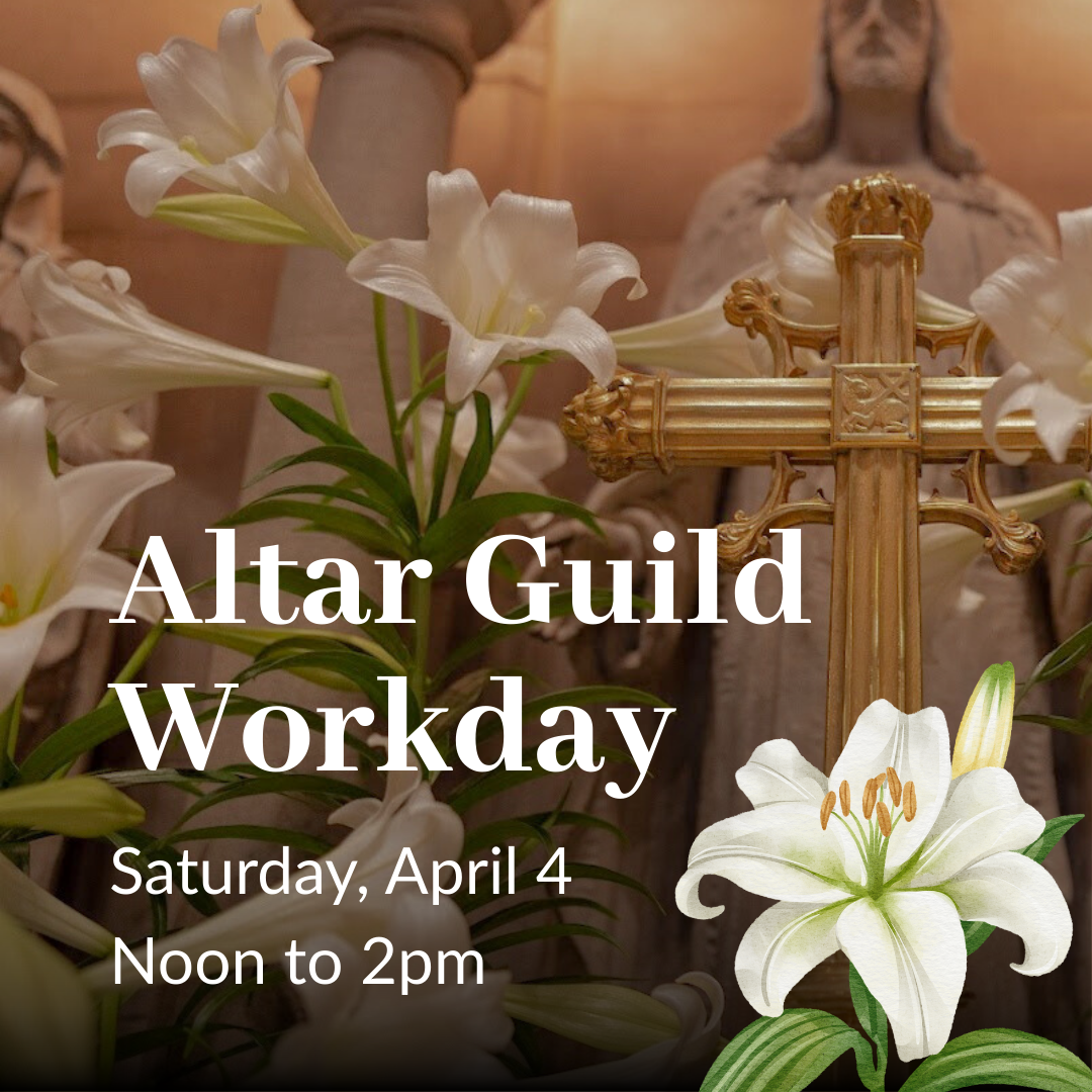 Altar Guild Work Day