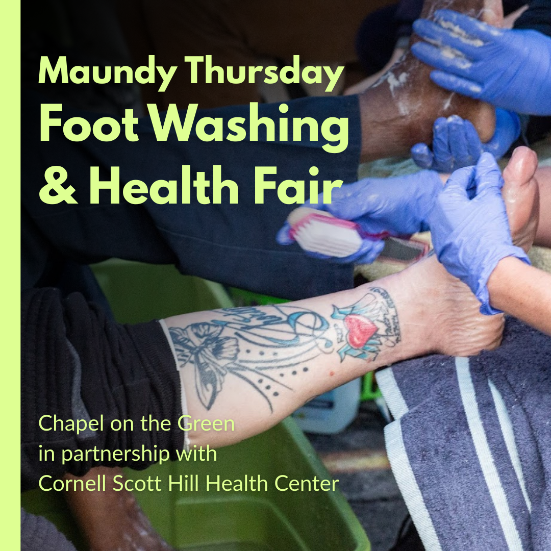 COTG: Maundy Thursday Worship &amp; Foot Washing
